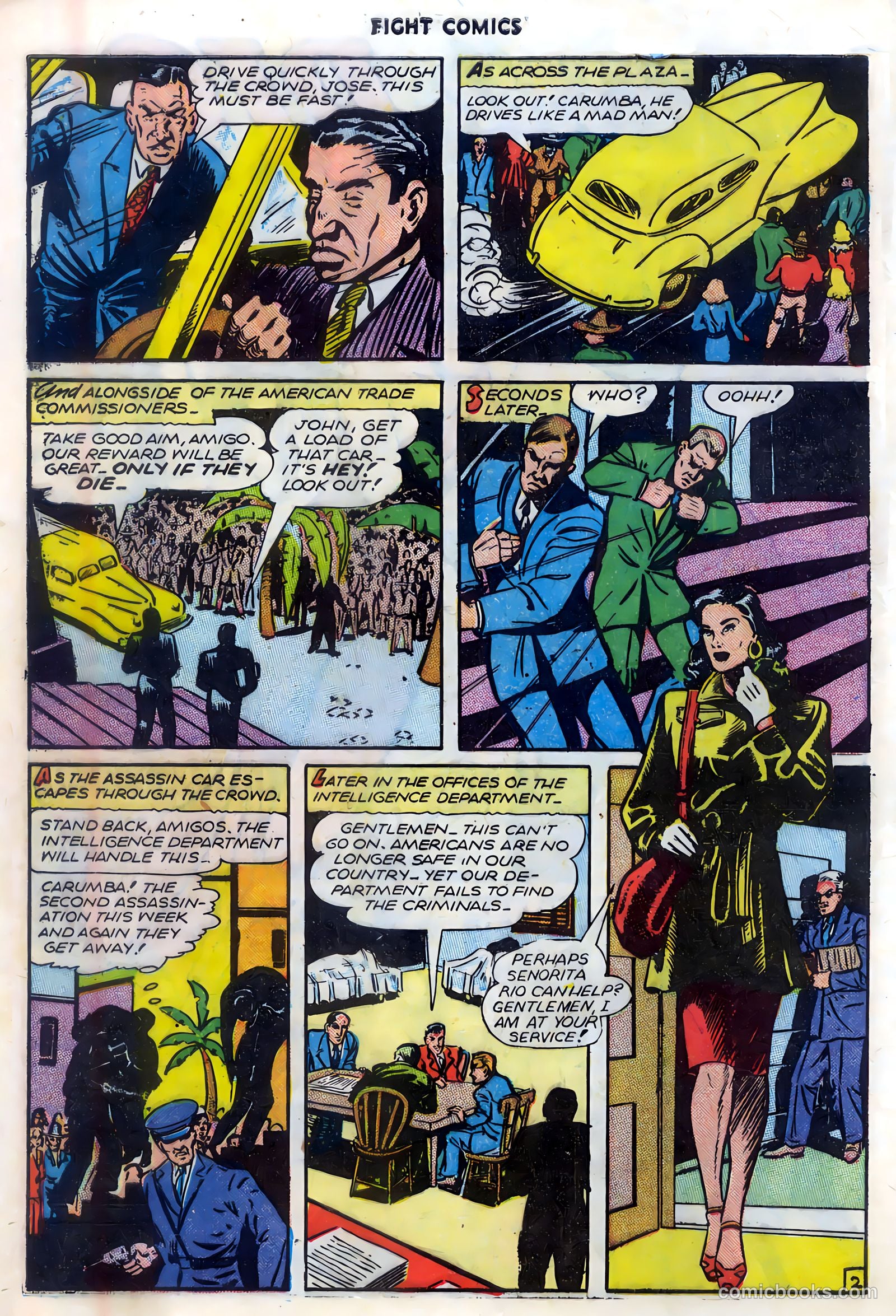 Fight Comics #42 — page 4 of 36