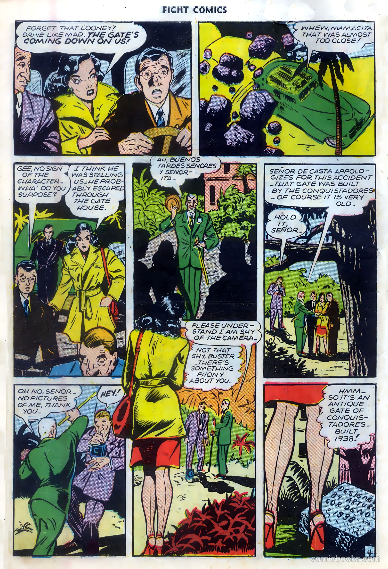 Fight Comics #42 — page 6 of 36