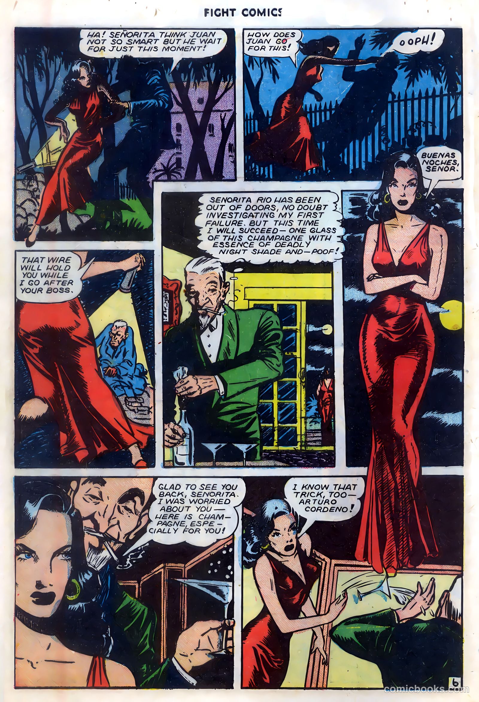 Fight Comics #42 — page 8 of 36