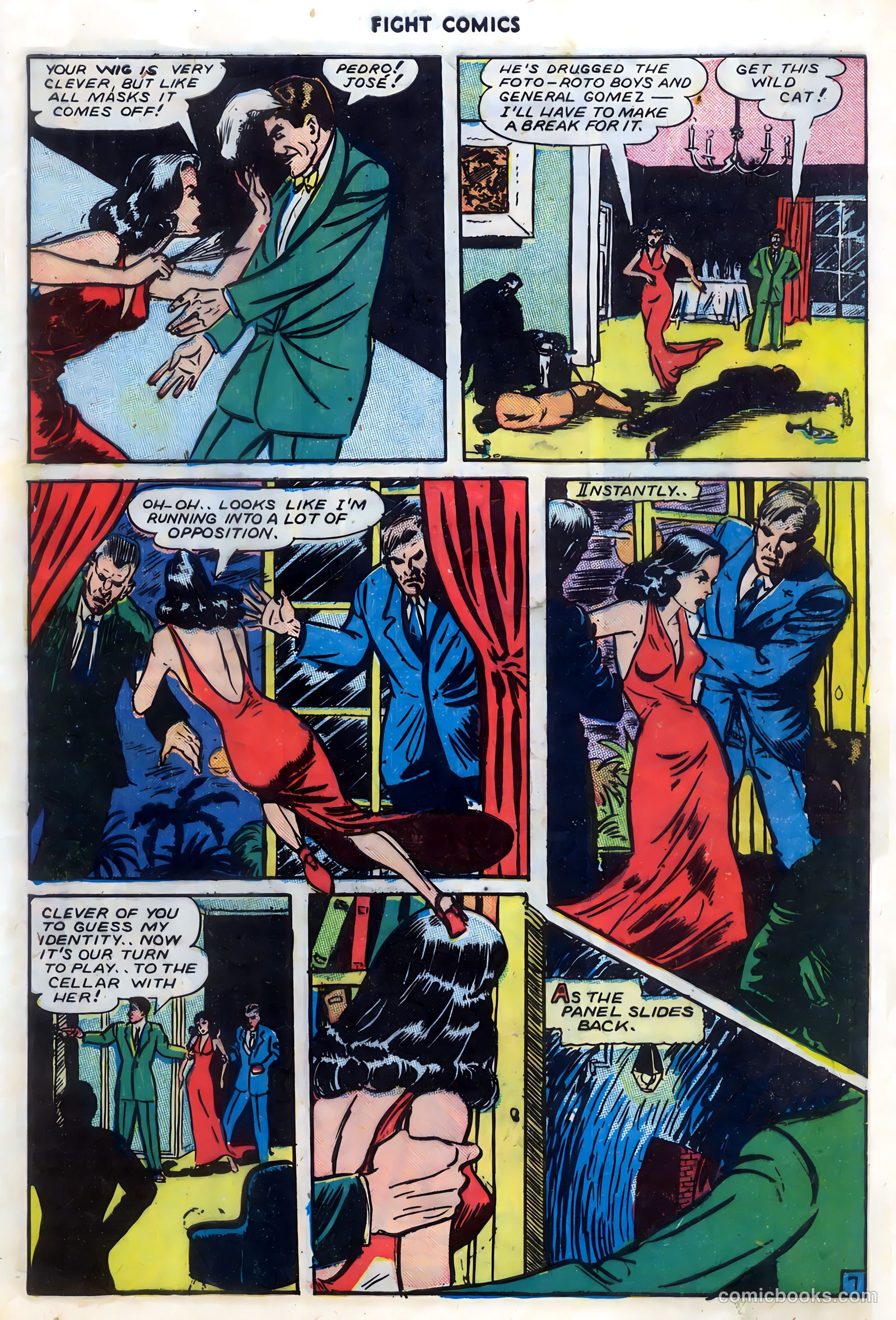 Fight Comics #42 — page 9 of 36