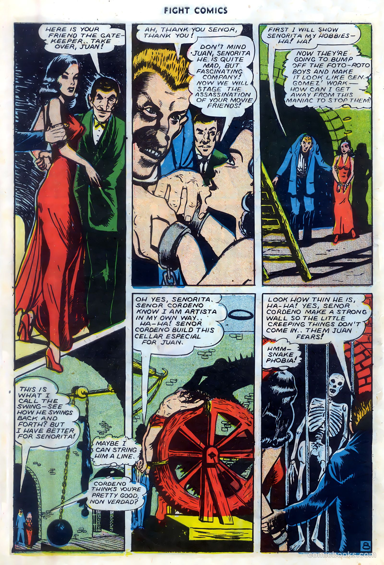 Fight Comics #42 — page 10 of 36