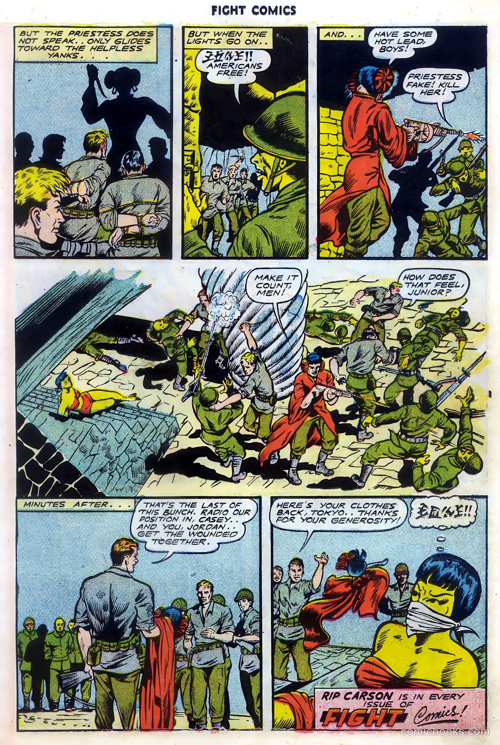 Fight Comics #42 — page 23 of 36