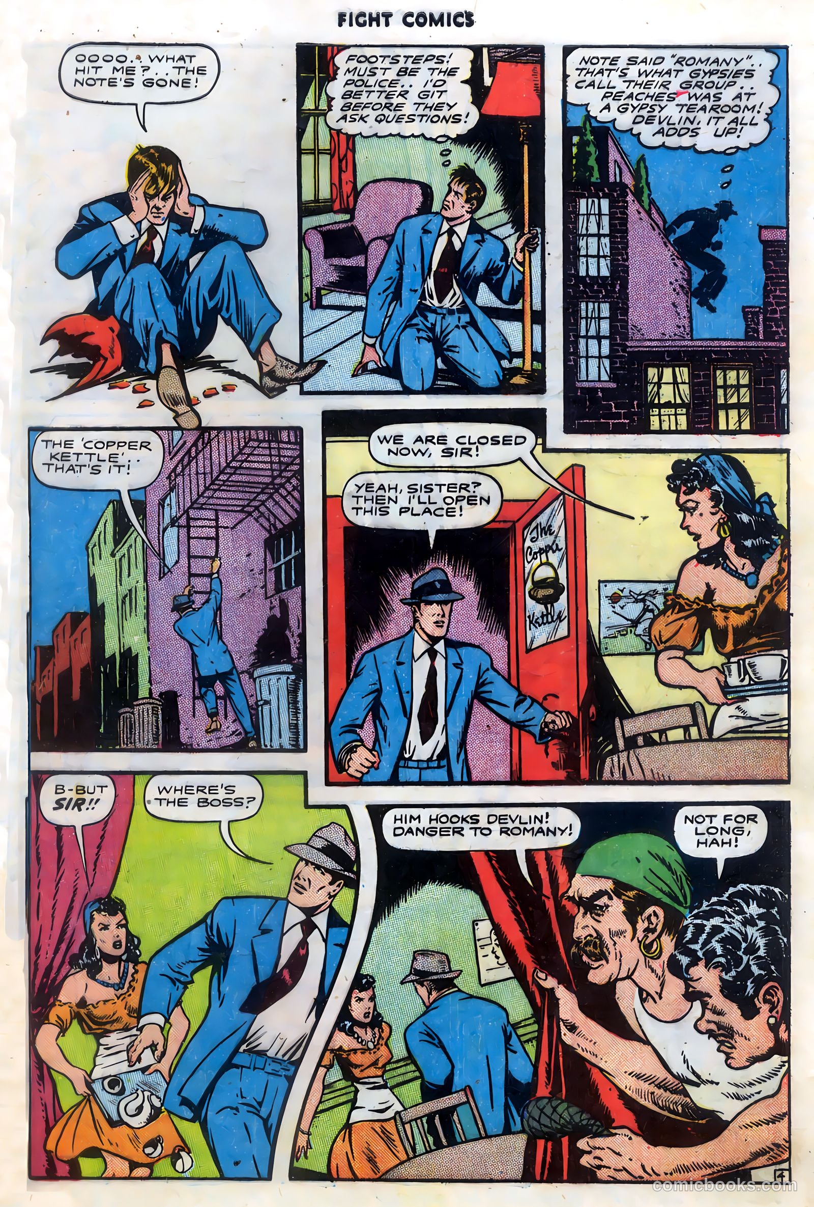 Fight Comics #42 — page 33 of 36