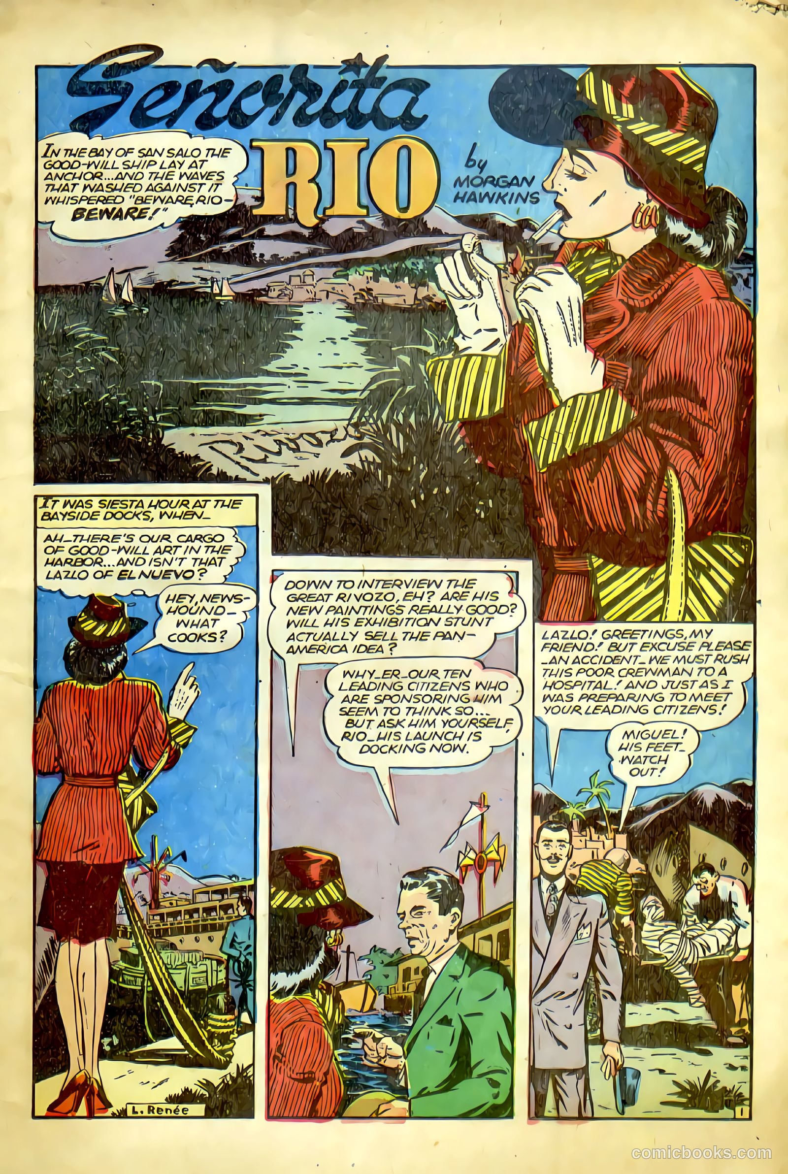 Fight Comics #43 — page 3 of 52