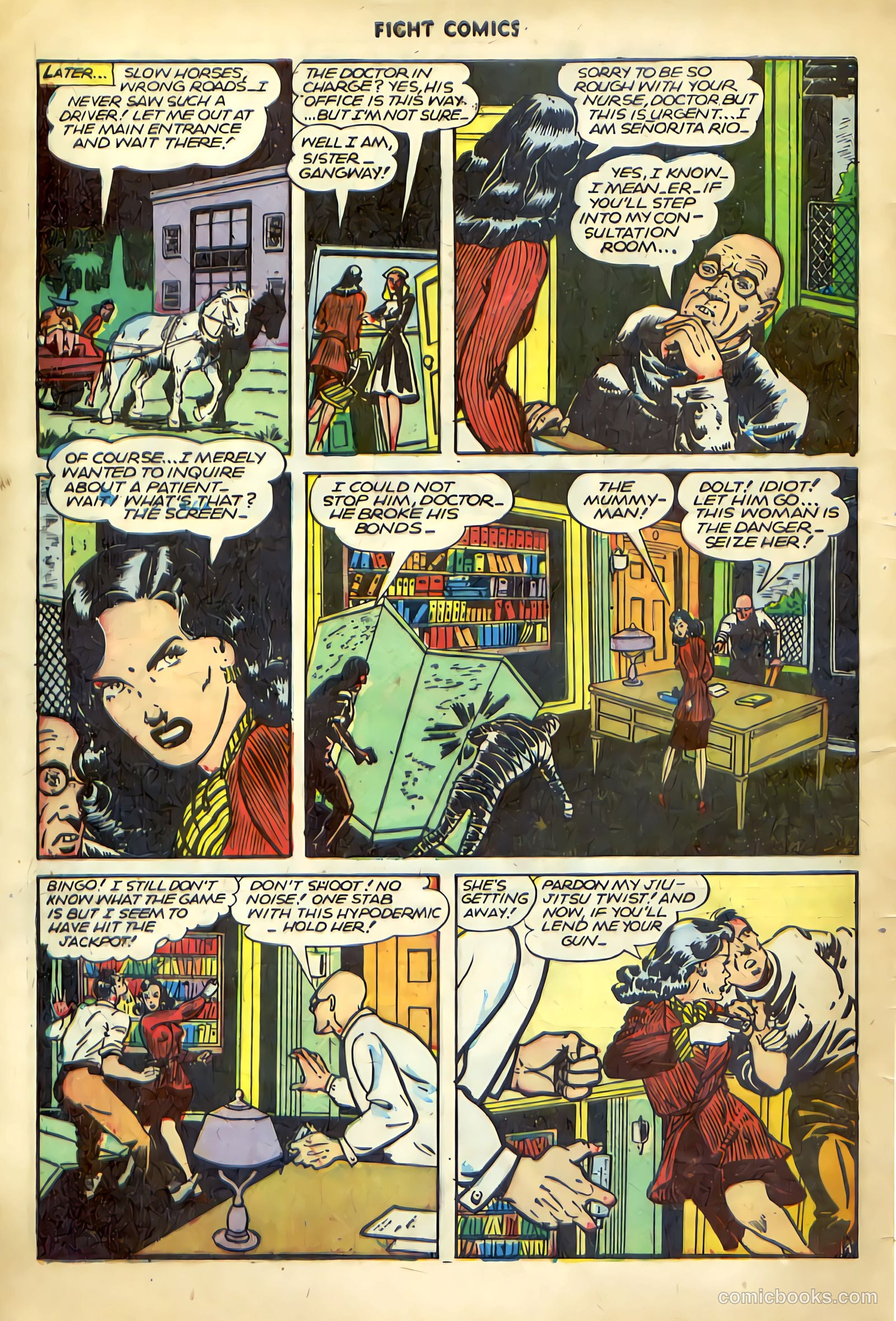 Fight Comics #43 — page 6 of 52