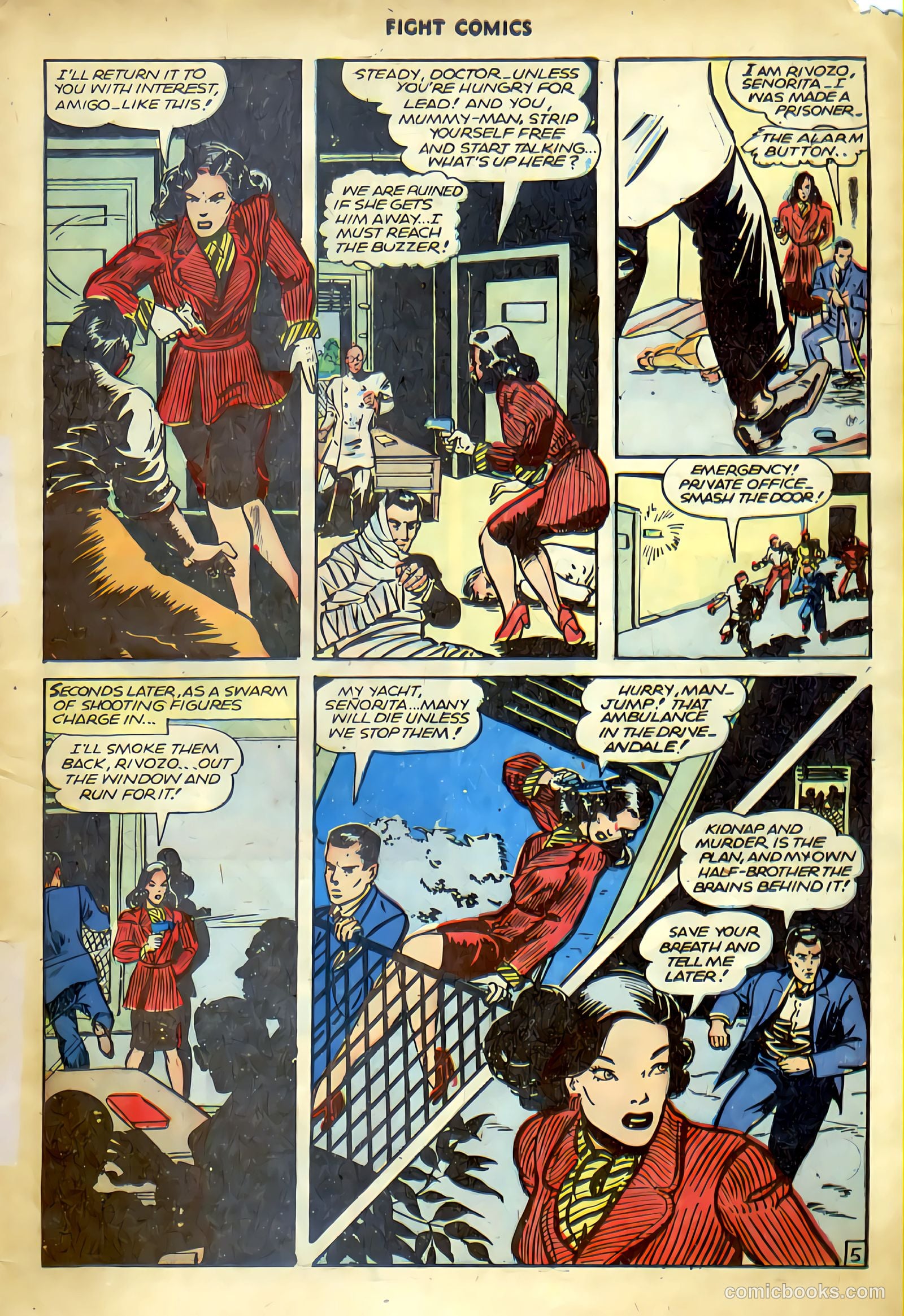 Fight Comics #43 — page 7 of 52
