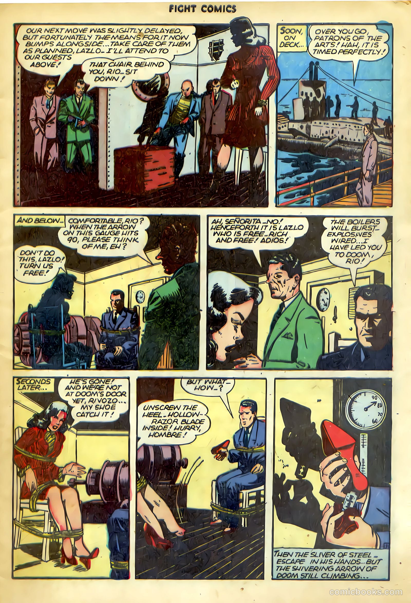 Fight Comics #43 — page 9 of 52