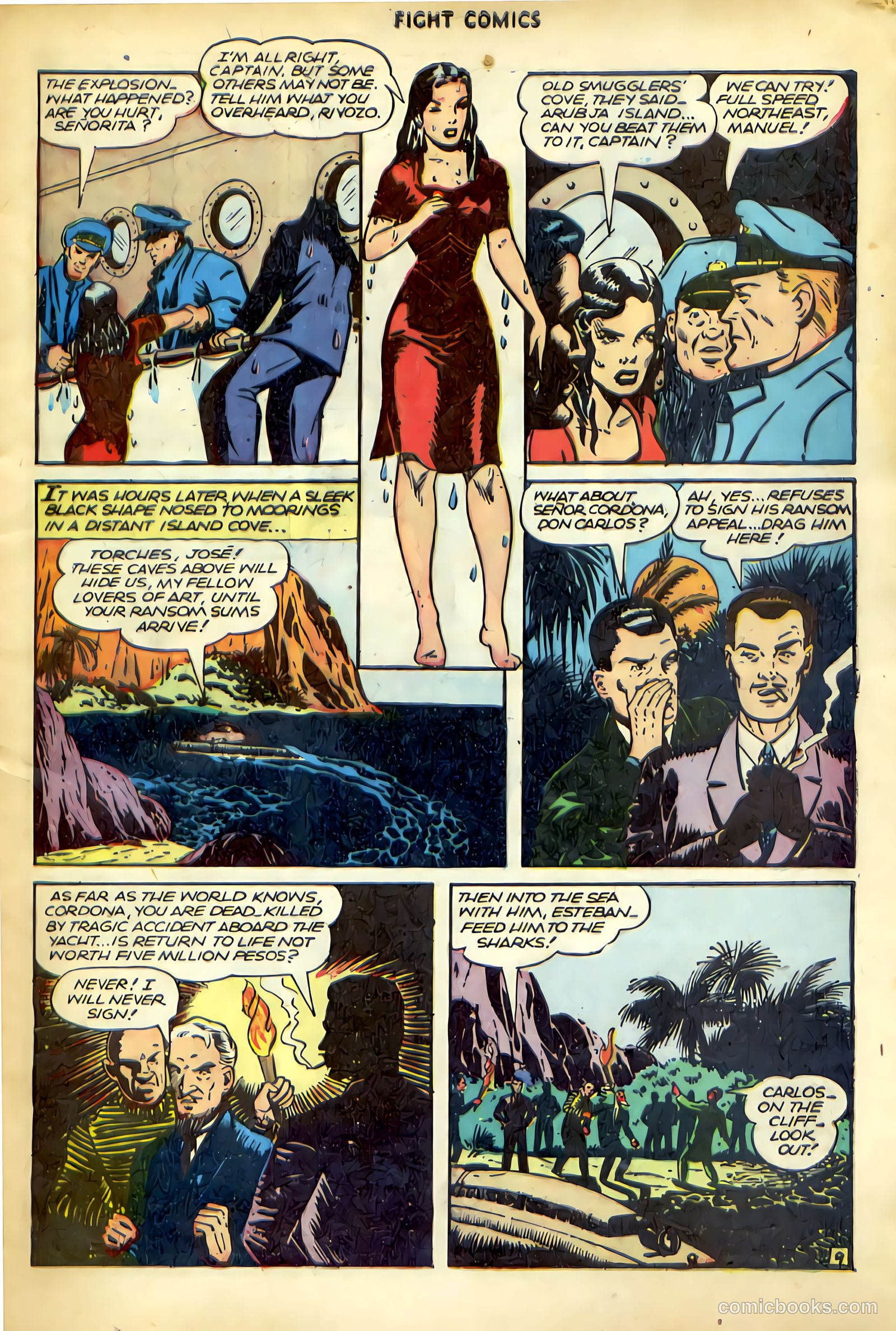 Fight Comics #43 — page 11 of 52