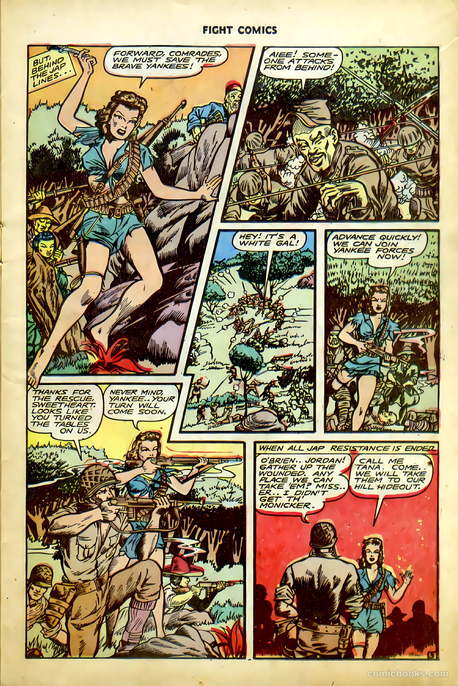 Fight Comics #43 — page 15 of 52