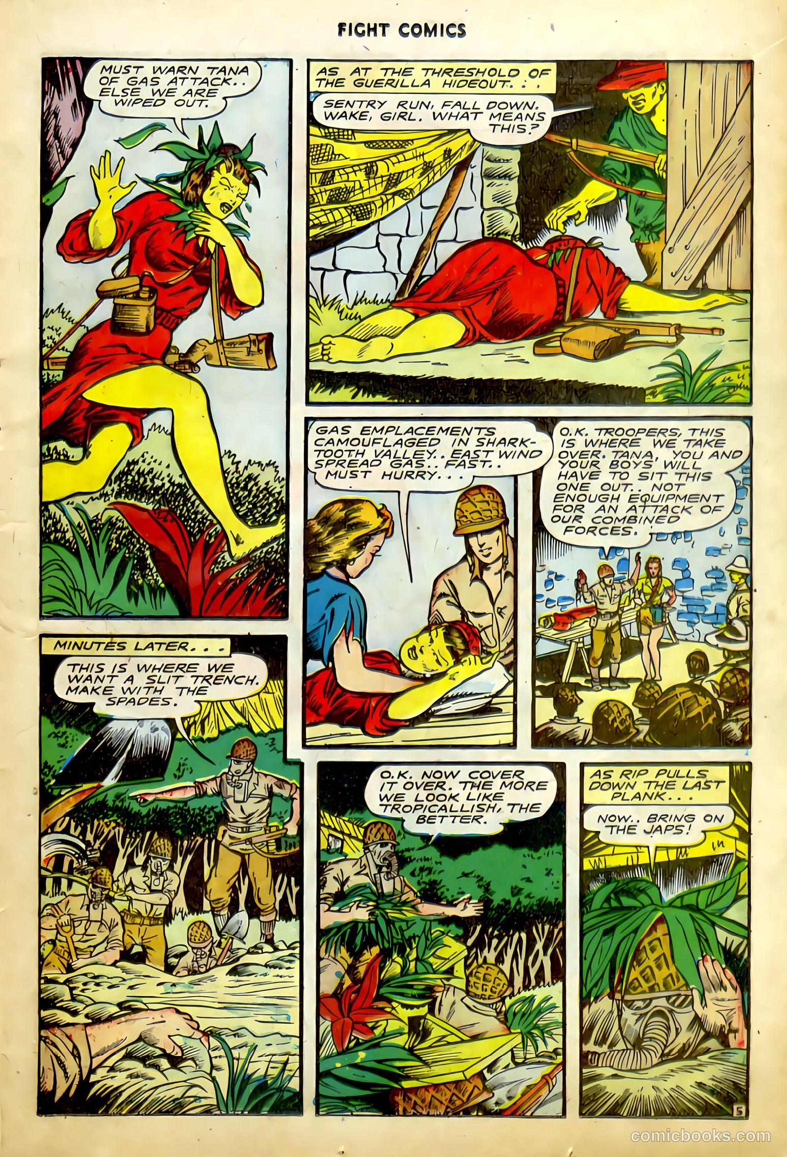Fight Comics #43 — page 17 of 52