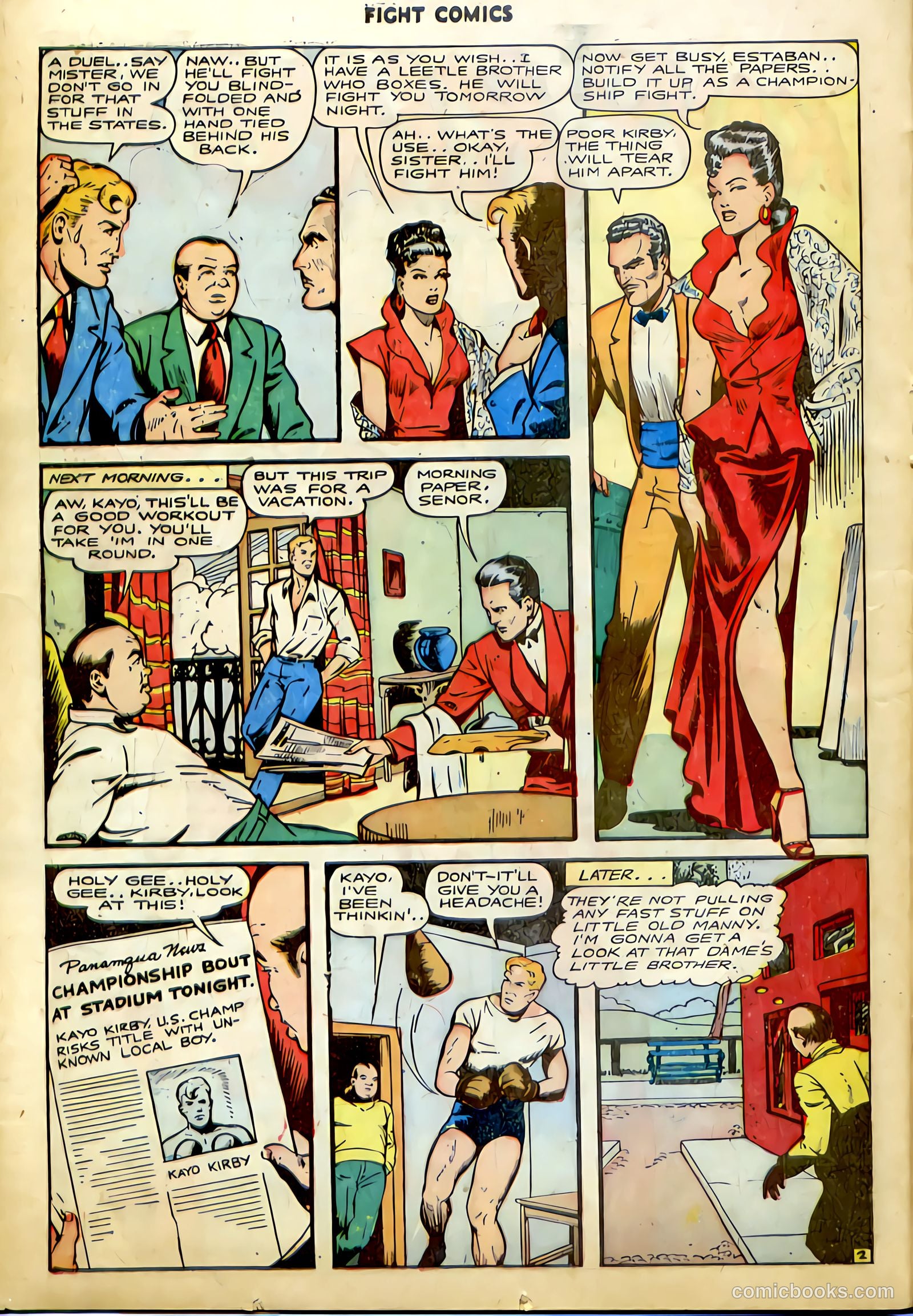 Fight Comics #43 — page 22 of 52