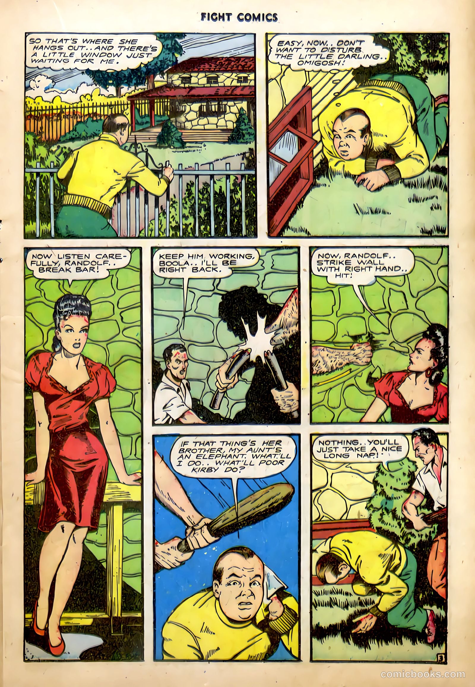 Fight Comics #43 — page 23 of 52