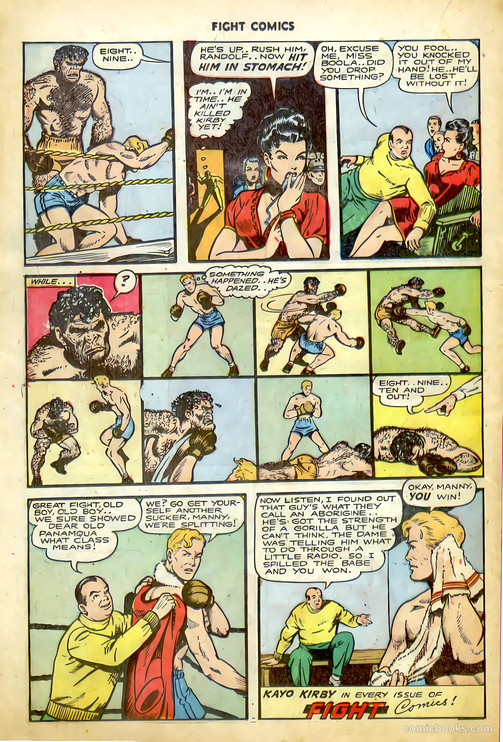 Fight Comics #43 — page 26 of 52