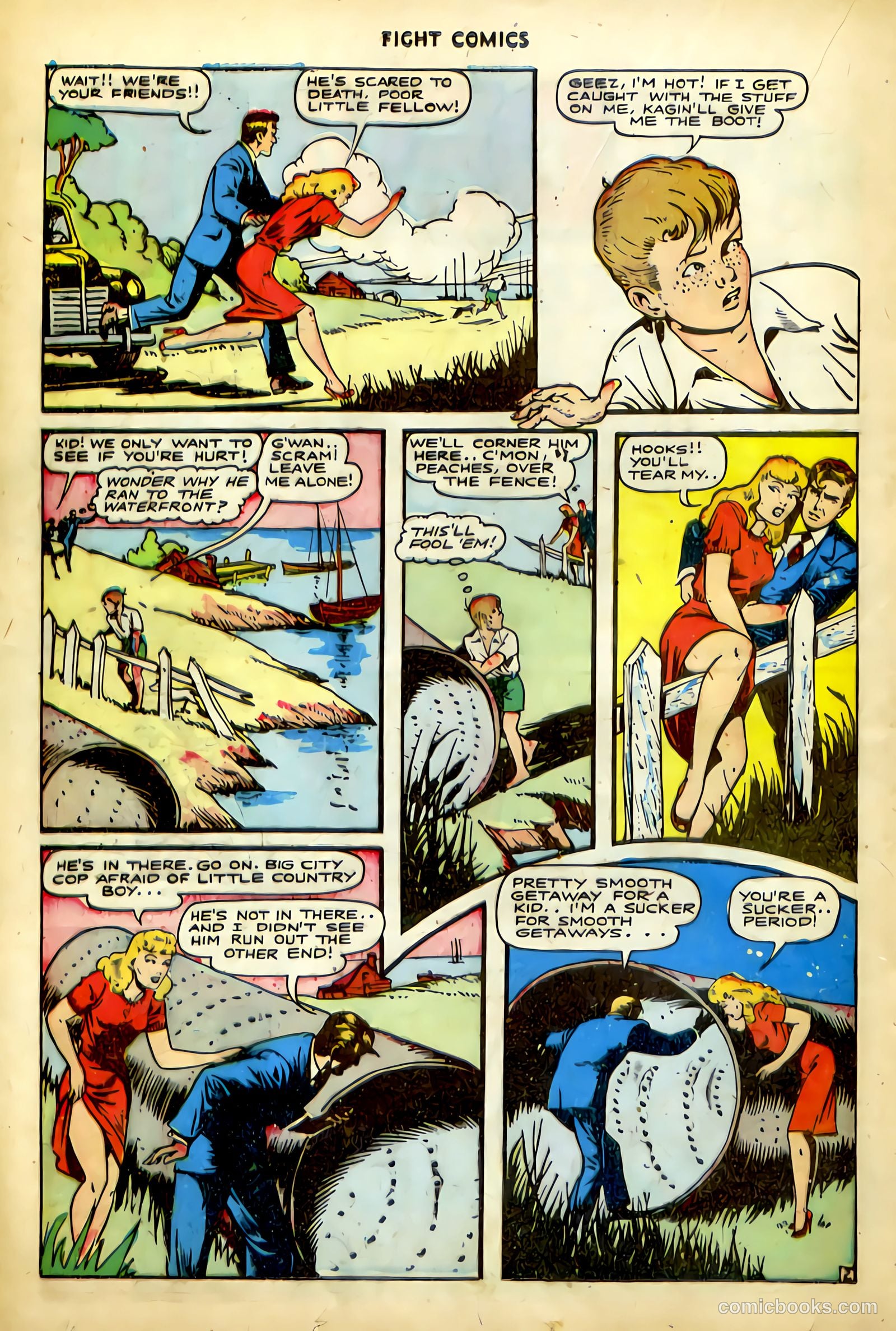Fight Comics #43 — page 30 of 52