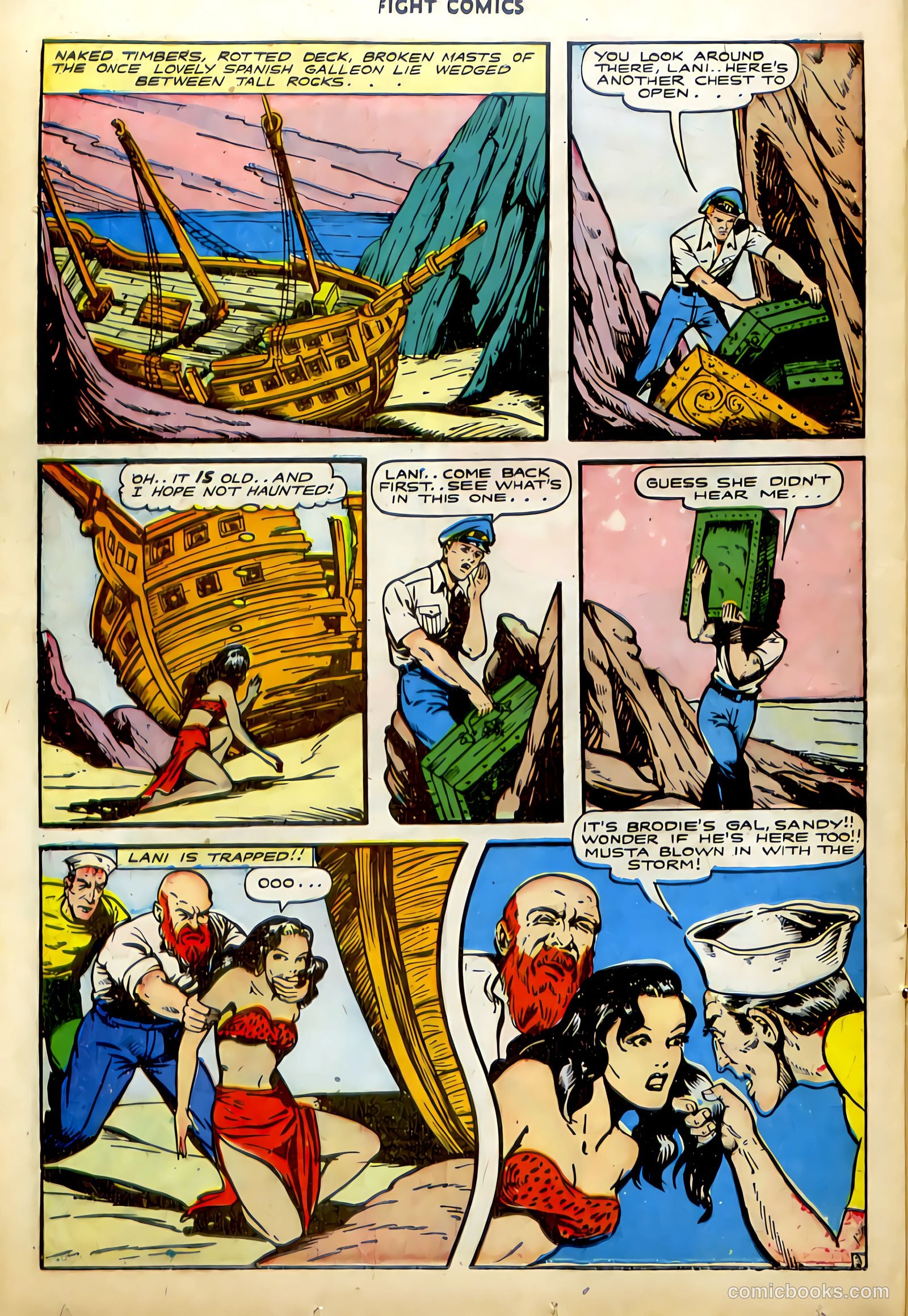 Fight Comics #43 — page 36 of 52