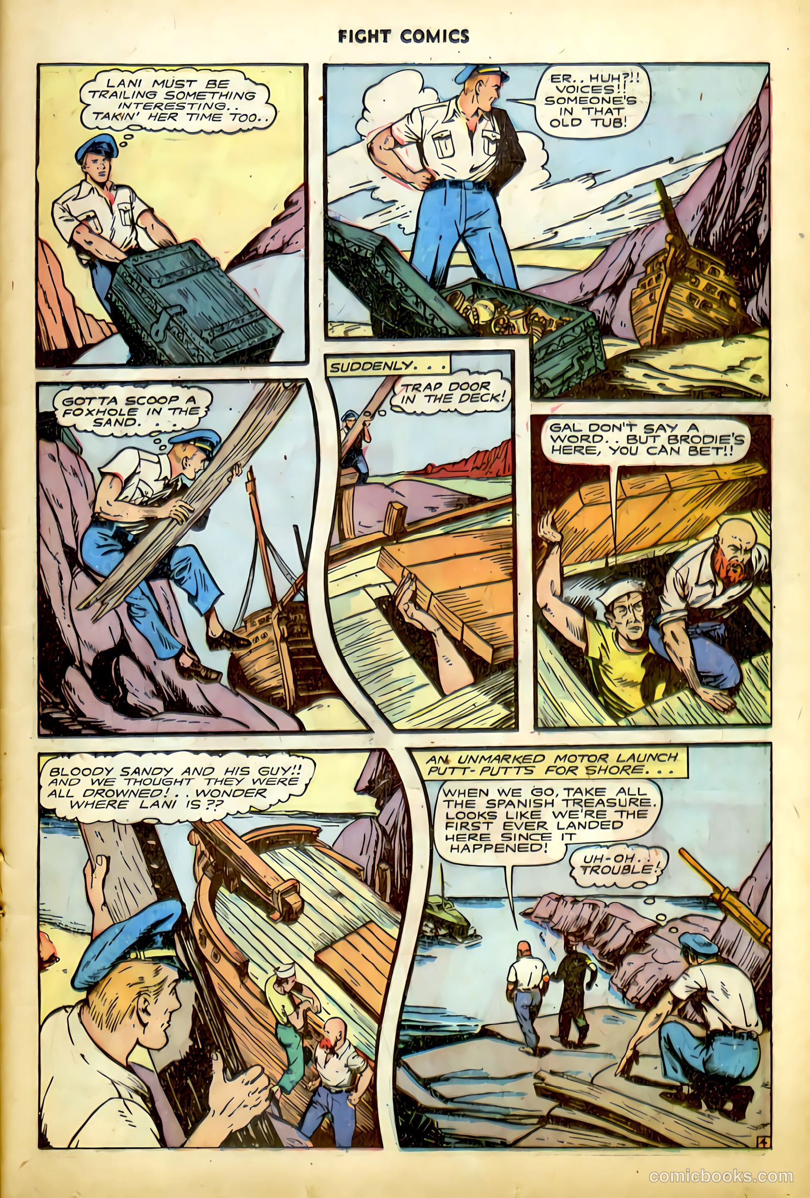 Fight Comics #43 — page 37 of 52