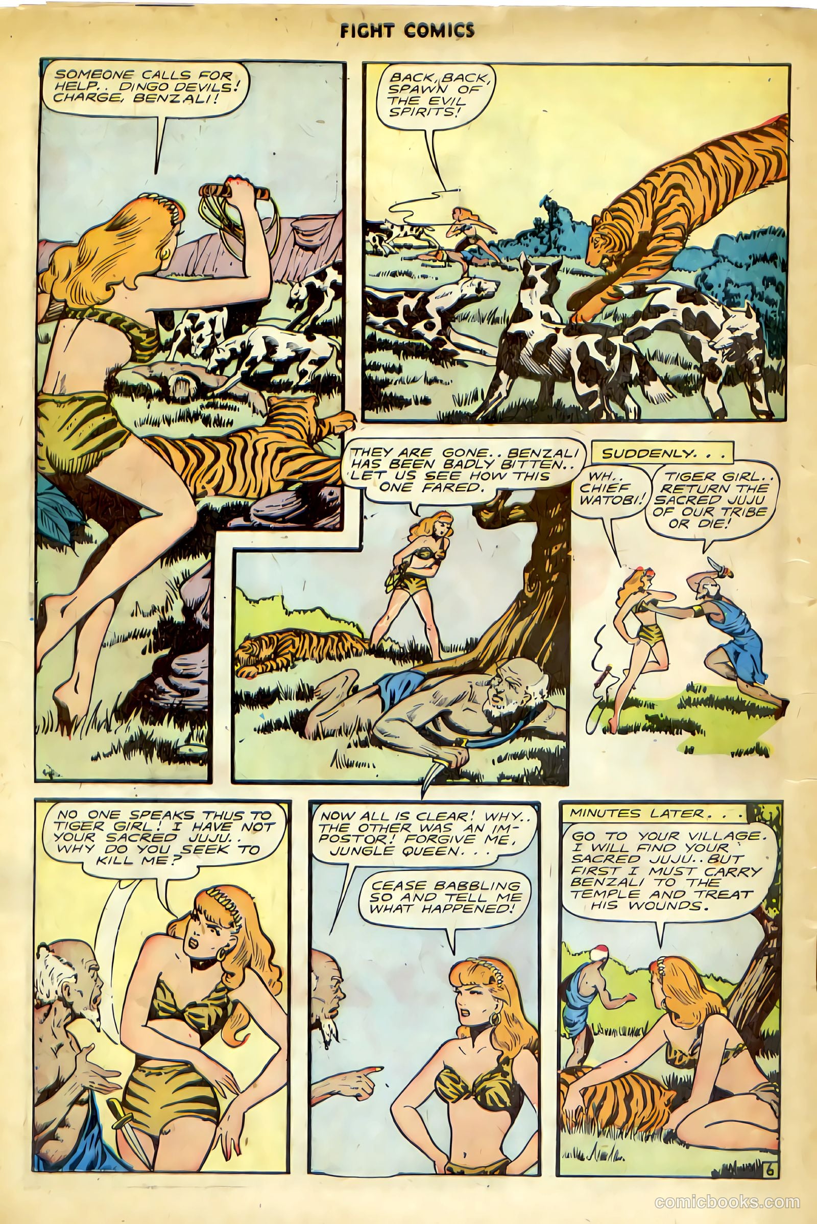 Fight Comics #43 — page 46 of 52