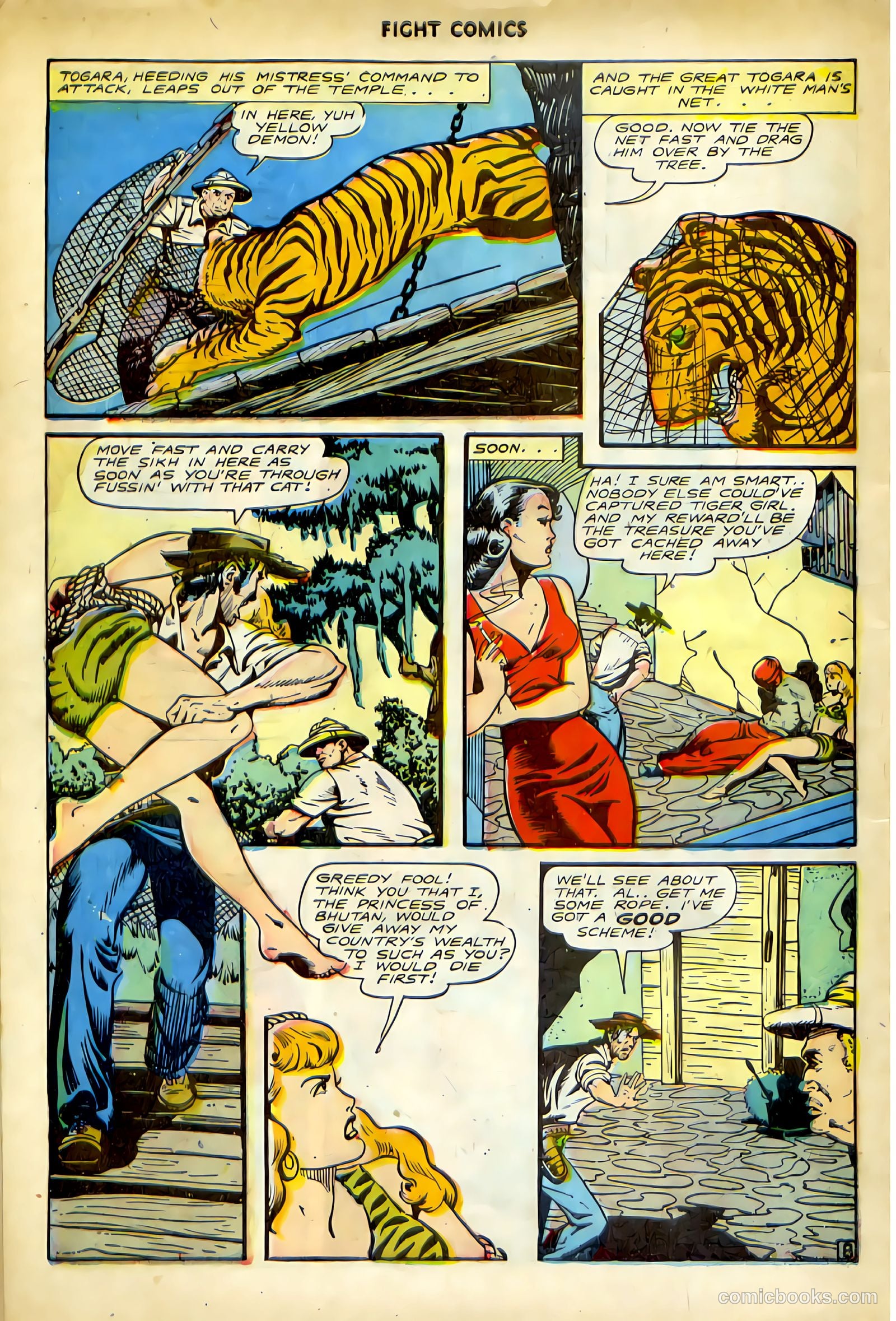 Fight Comics #43 — page 48 of 52