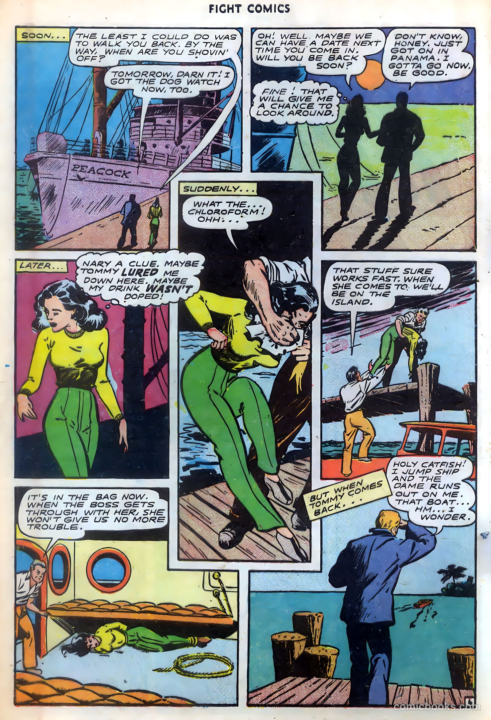 Fight Comics #44 — page 8 of 52