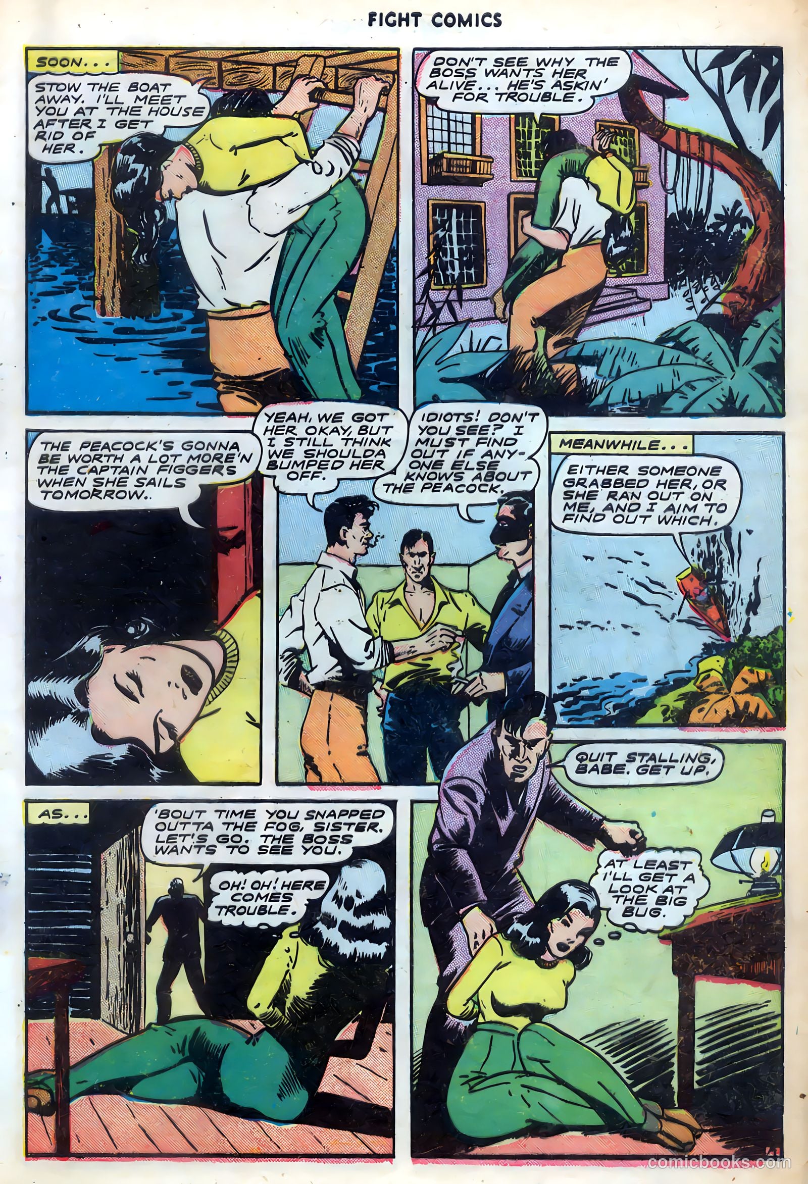 Fight Comics #44 — page 9 of 52