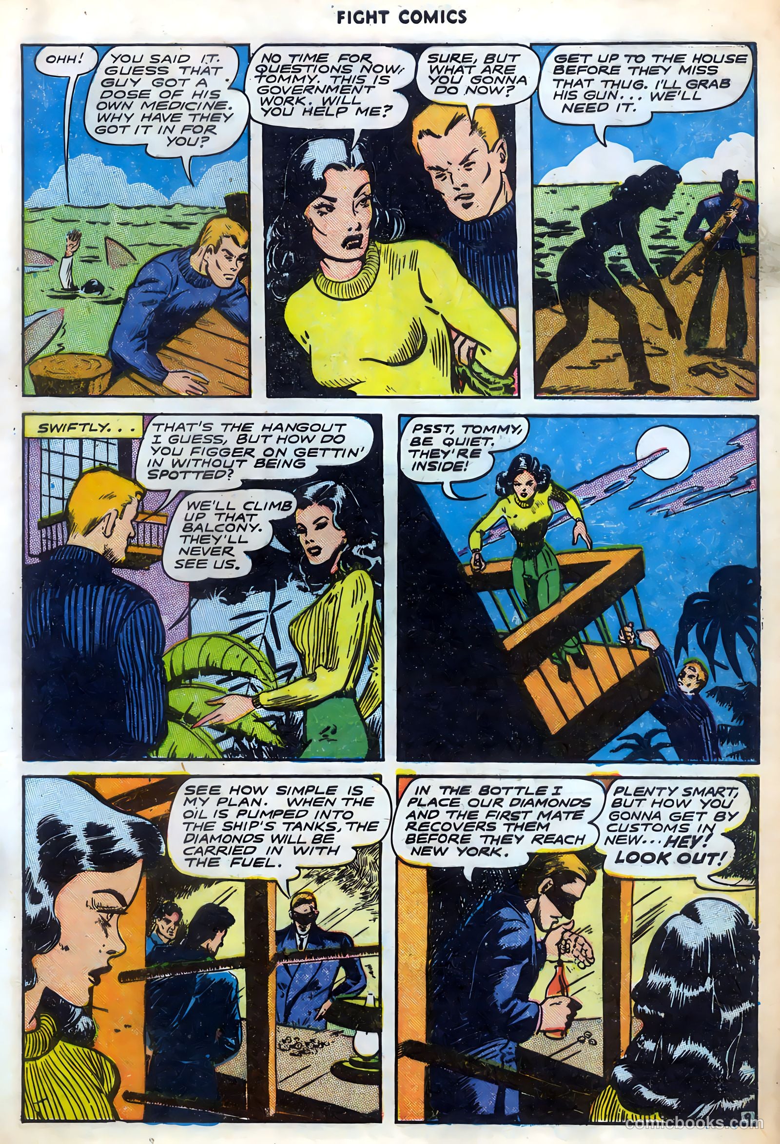 Fight Comics #44 — page 11 of 52