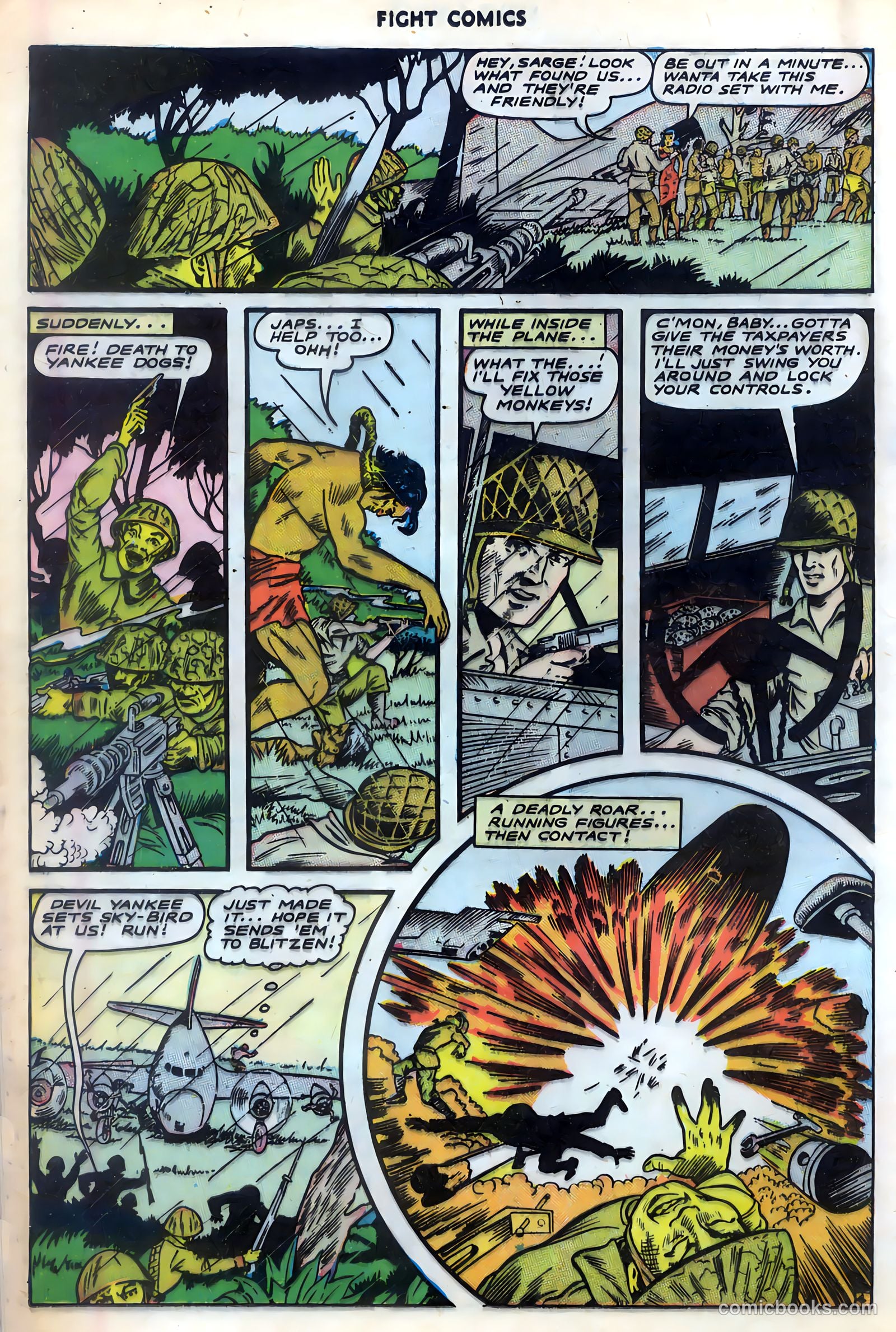 Fight Comics #44 — page 16 of 52