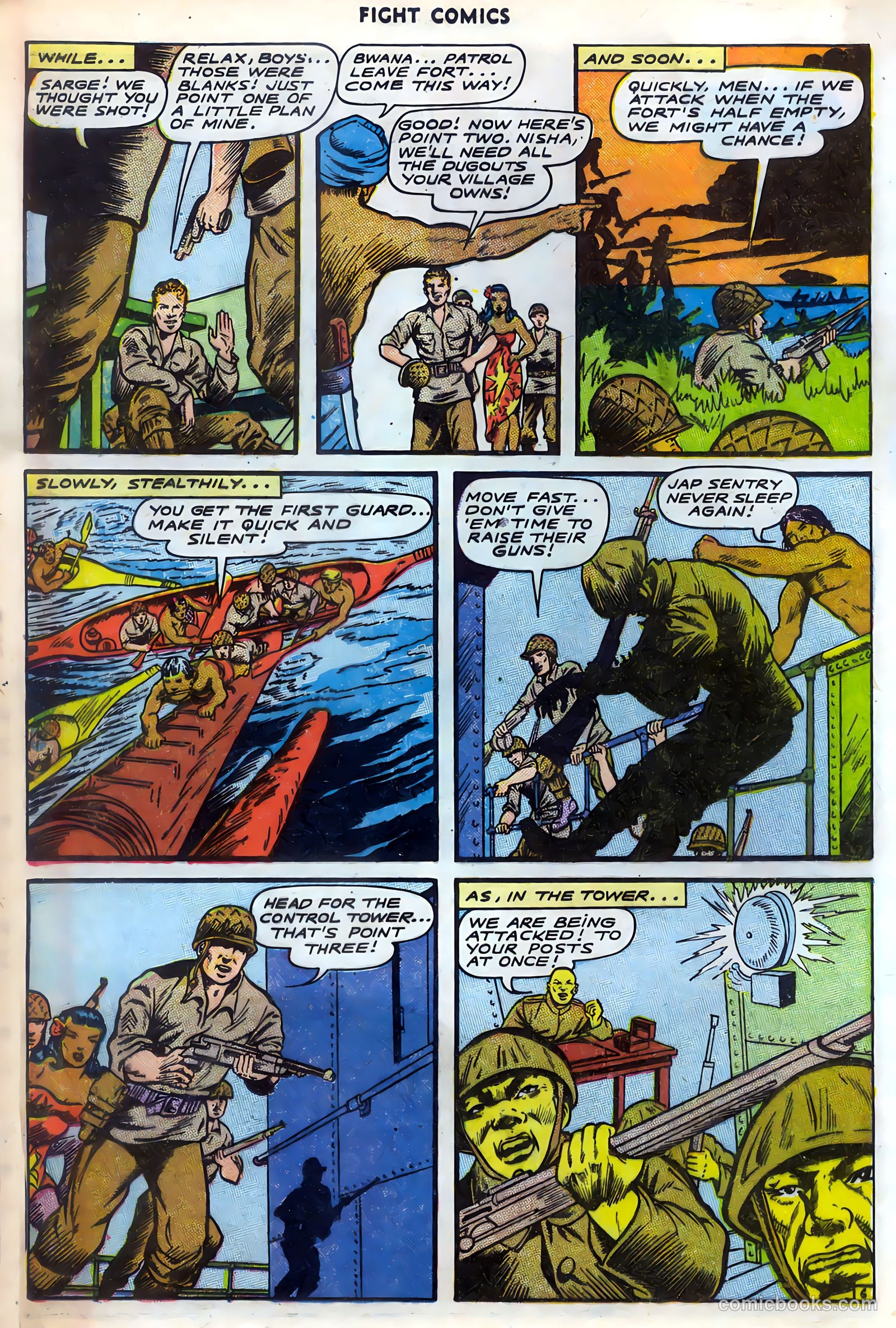 Fight Comics #44 — page 18 of 52