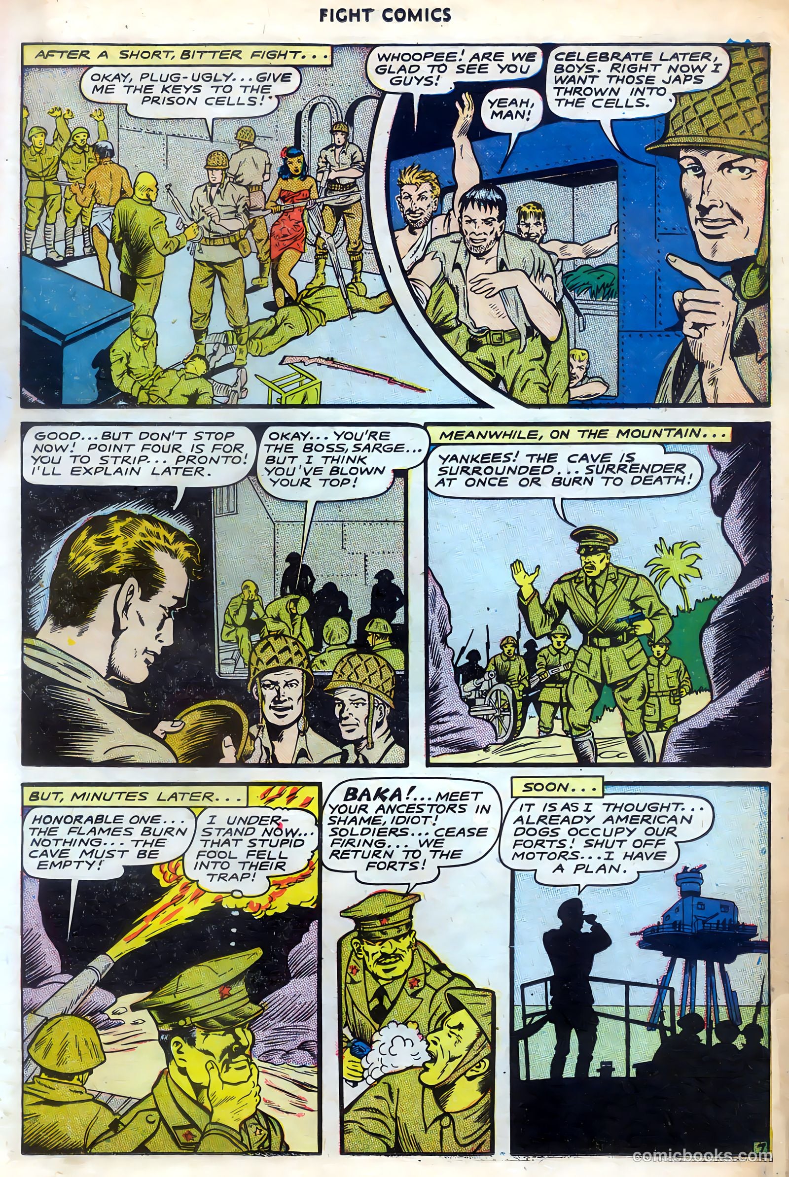 Fight Comics #44 — page 19 of 52