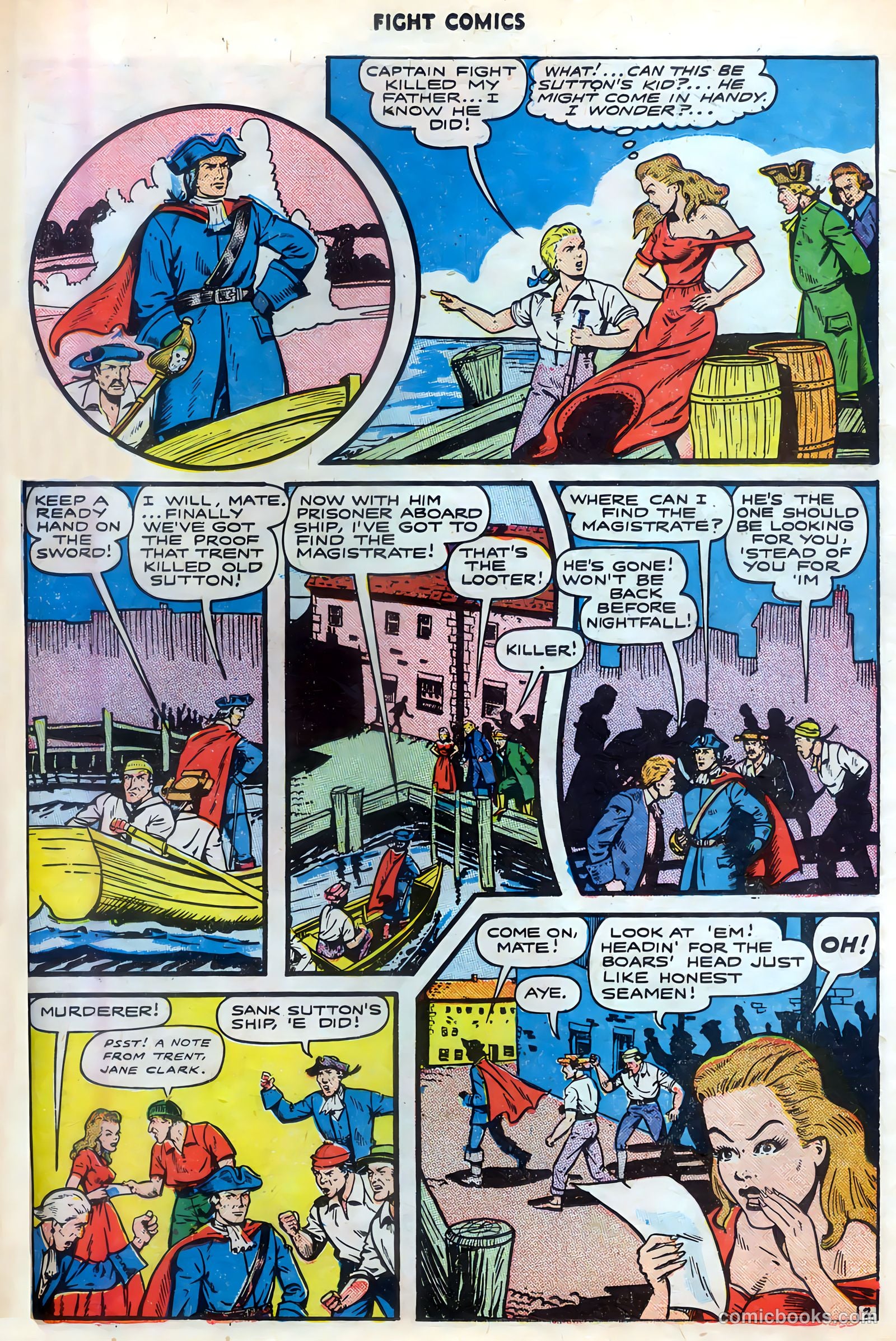Fight Comics #44 — page 31 of 52