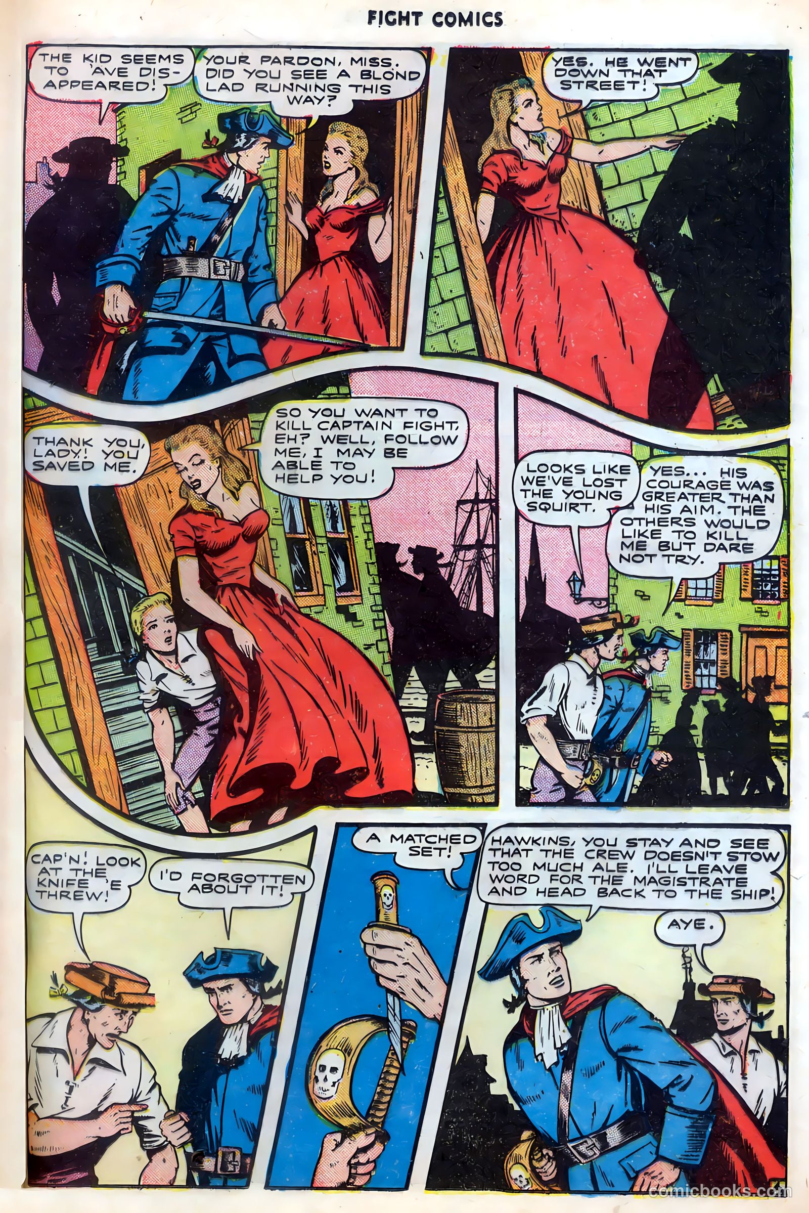 Fight Comics #44 — page 33 of 52