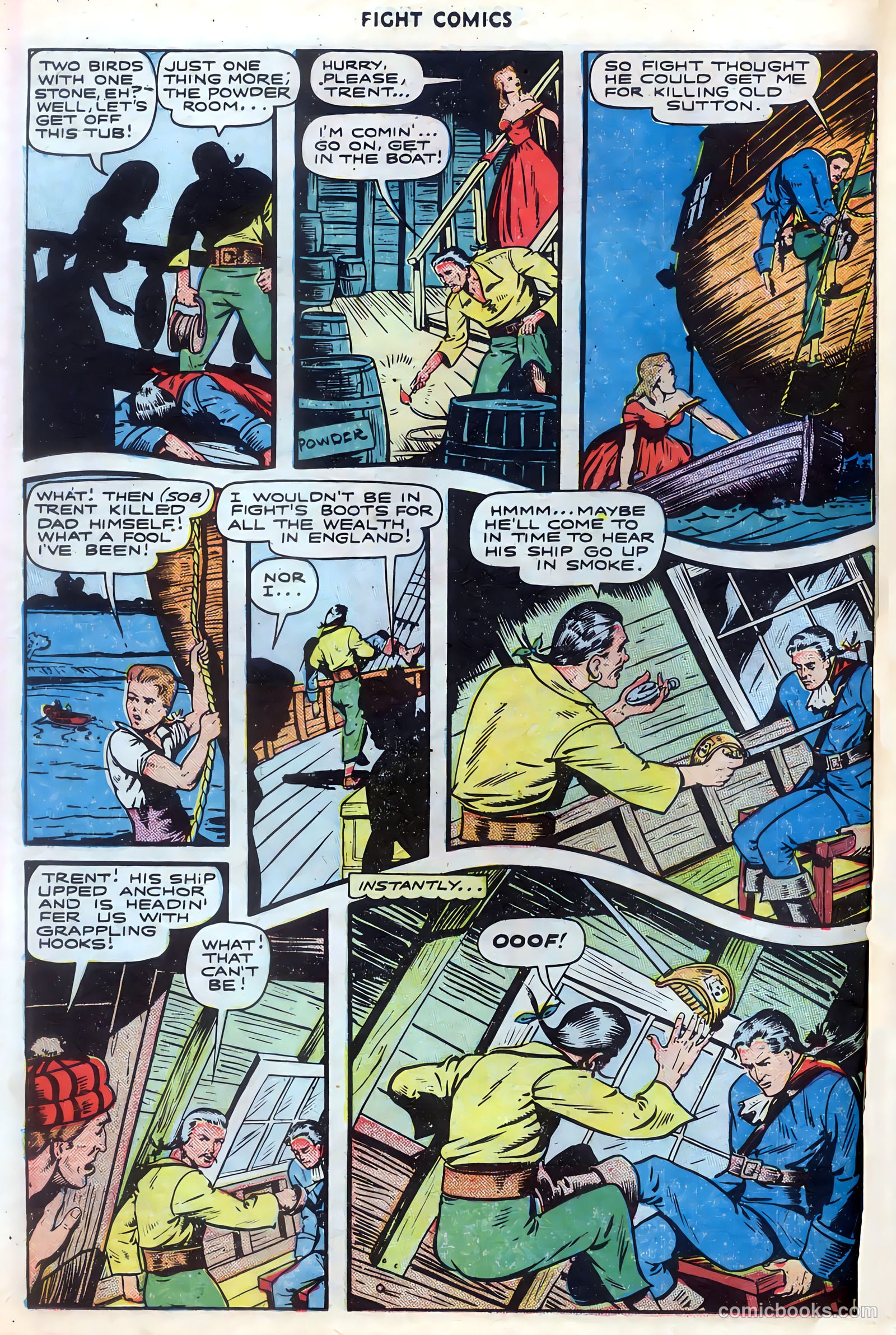 Fight Comics #44 — page 36 of 52
