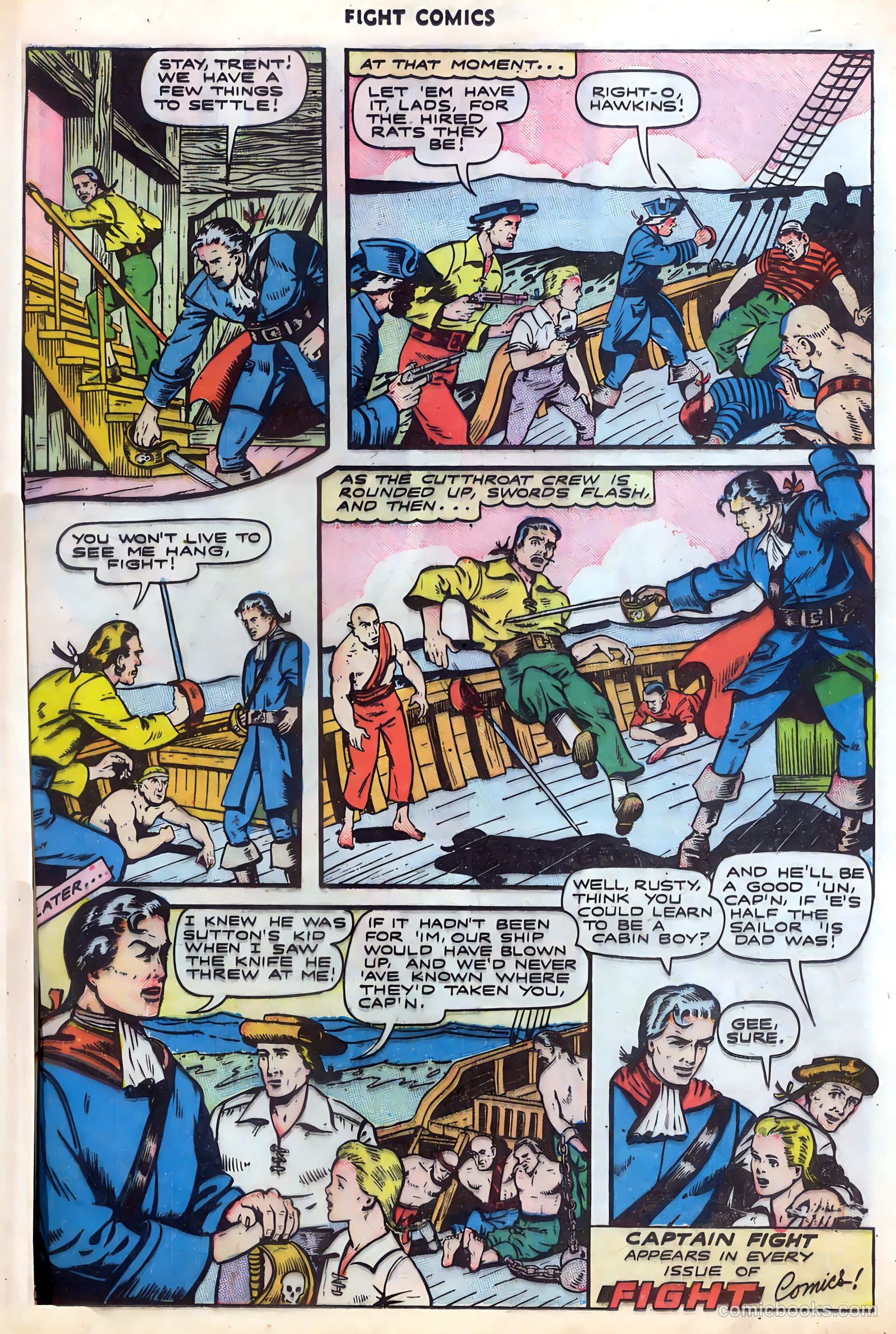 Fight Comics #44 — page 37 of 52
