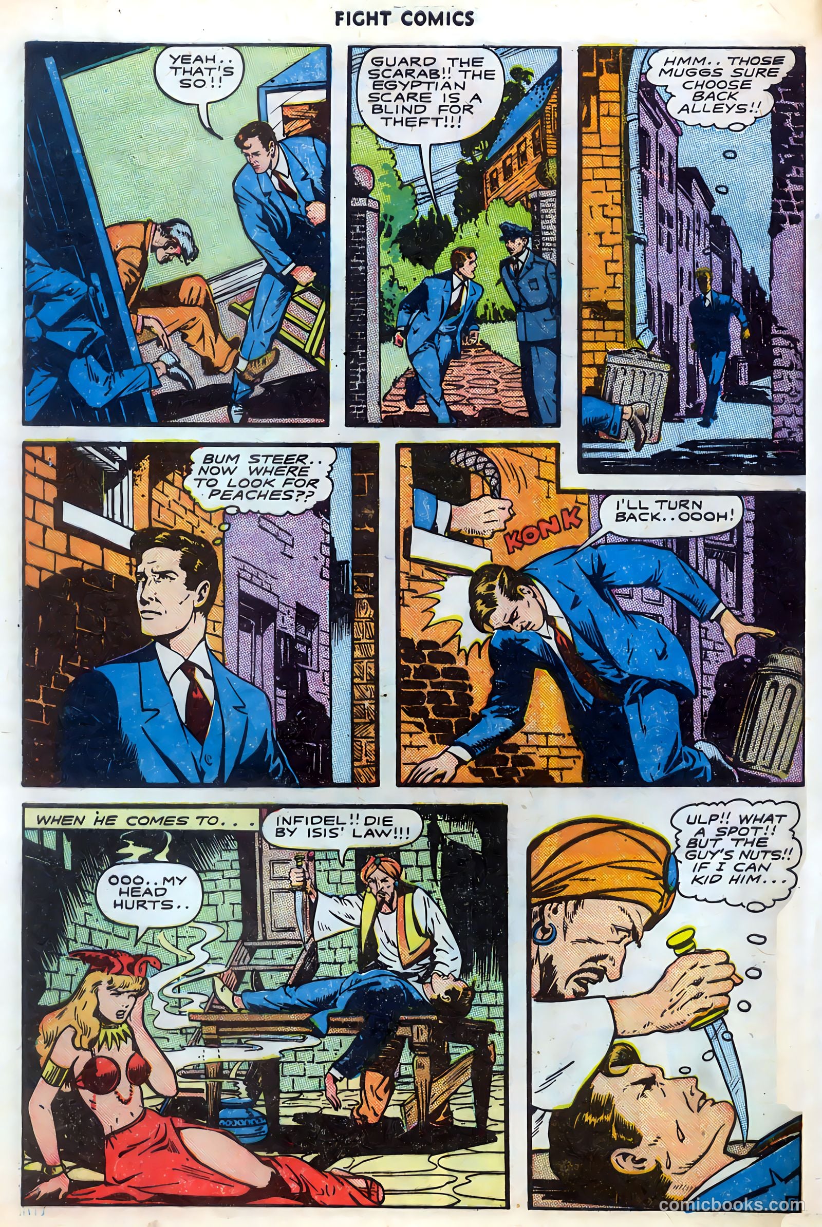 Fight Comics #44 — page 42 of 52