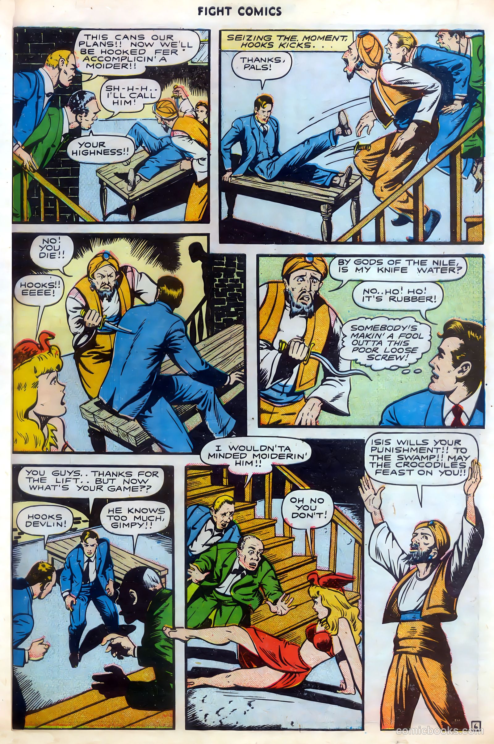 Fight Comics #44 — page 43 of 52