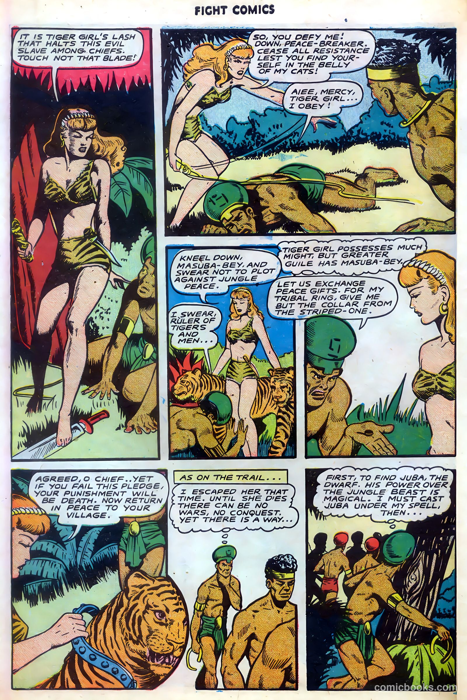 Fight Comics #44 — page 46 of 52