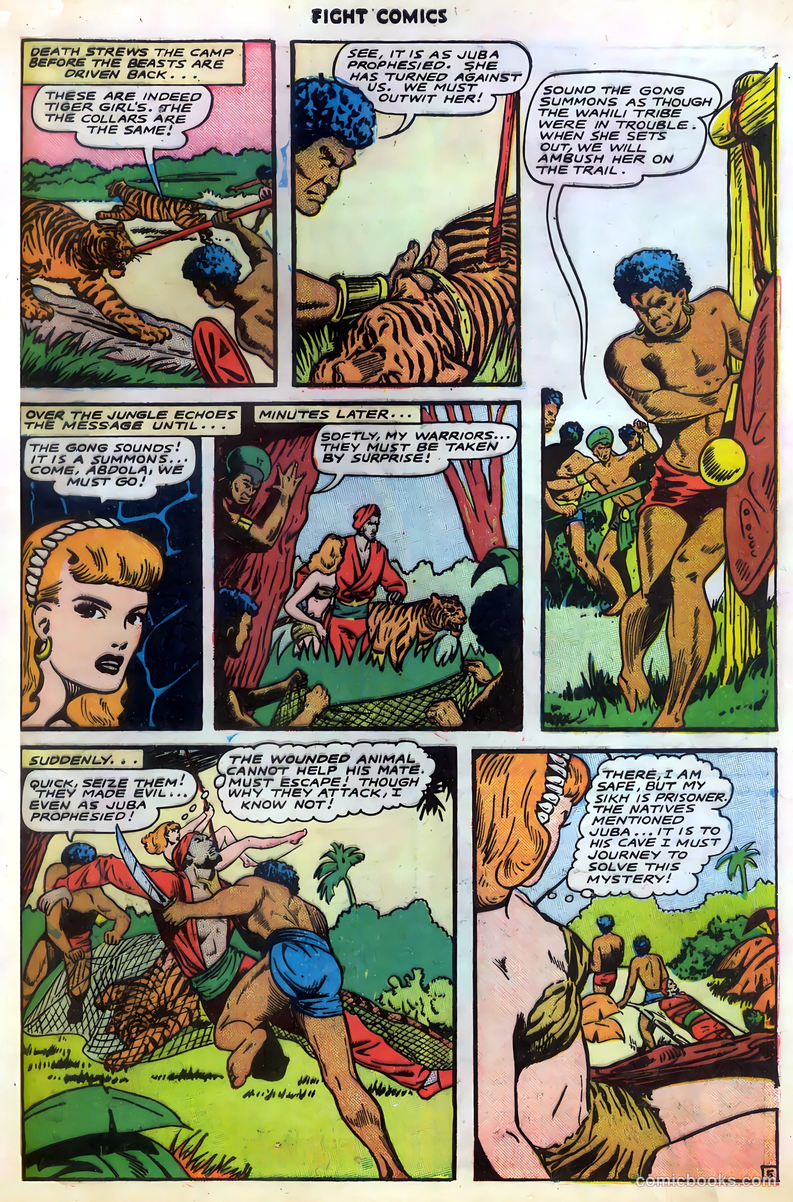 Fight Comics #44 — page 49 of 52
