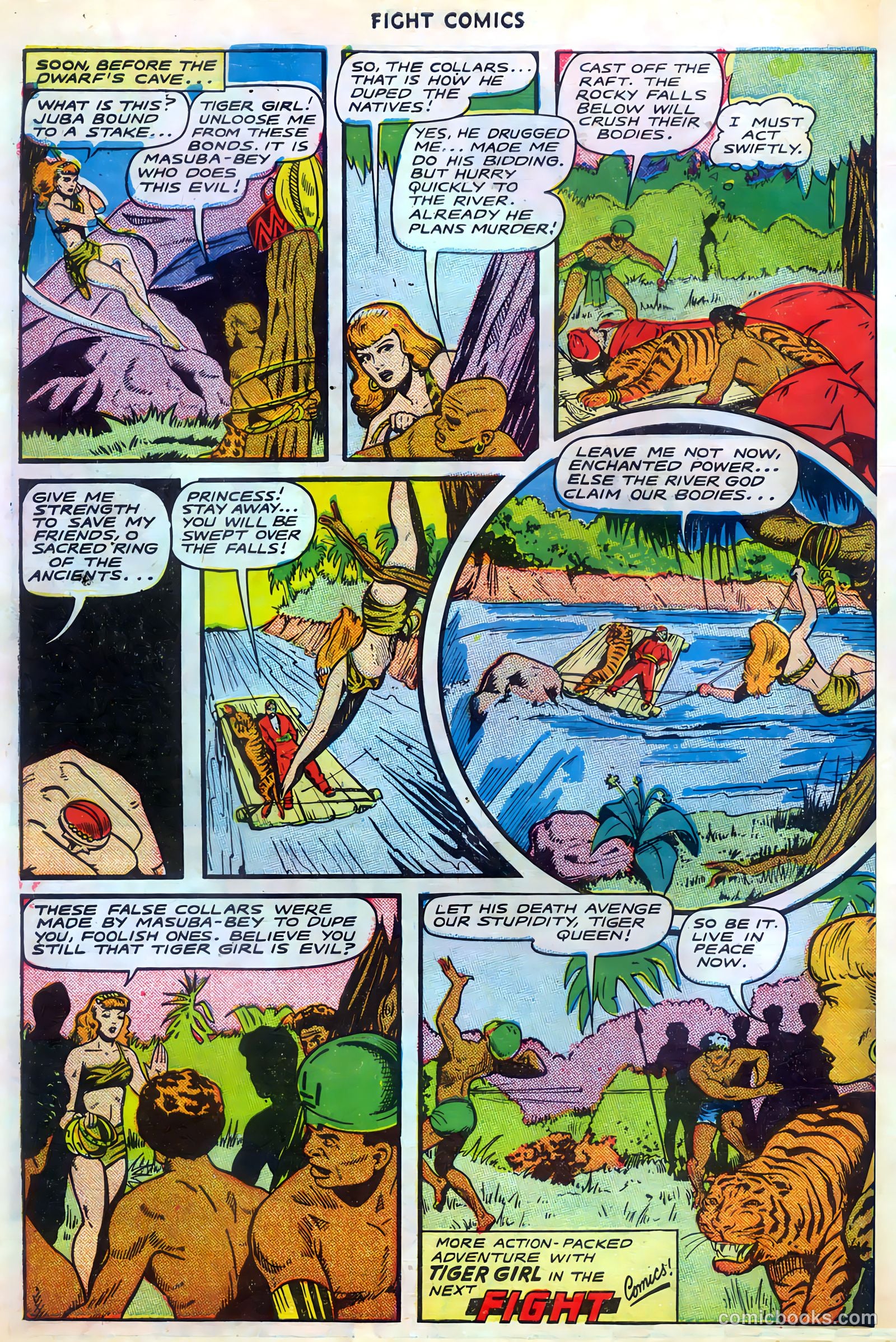 Fight Comics #44 — page 50 of 52