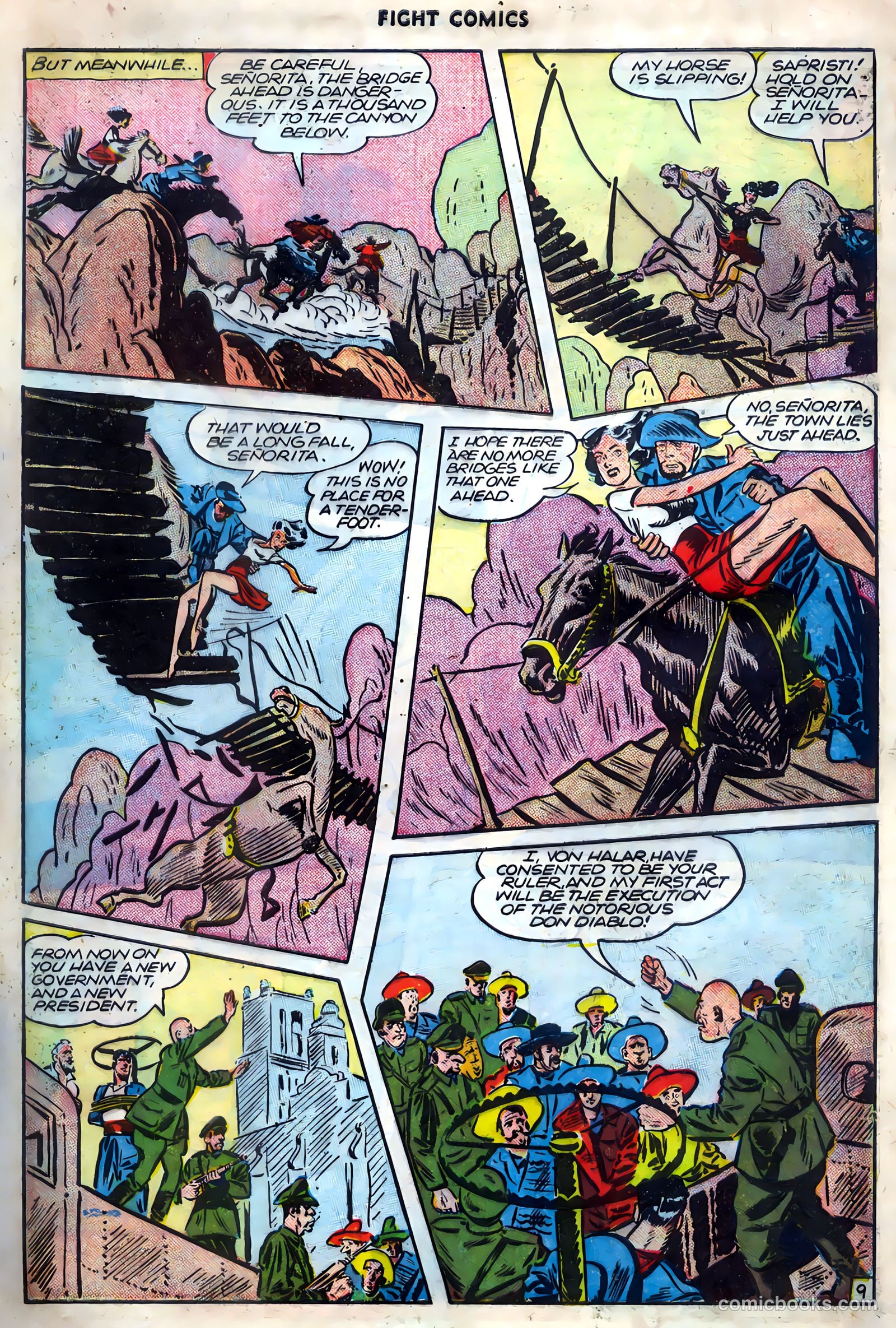Fight Comics #45 — page 11 of 52
