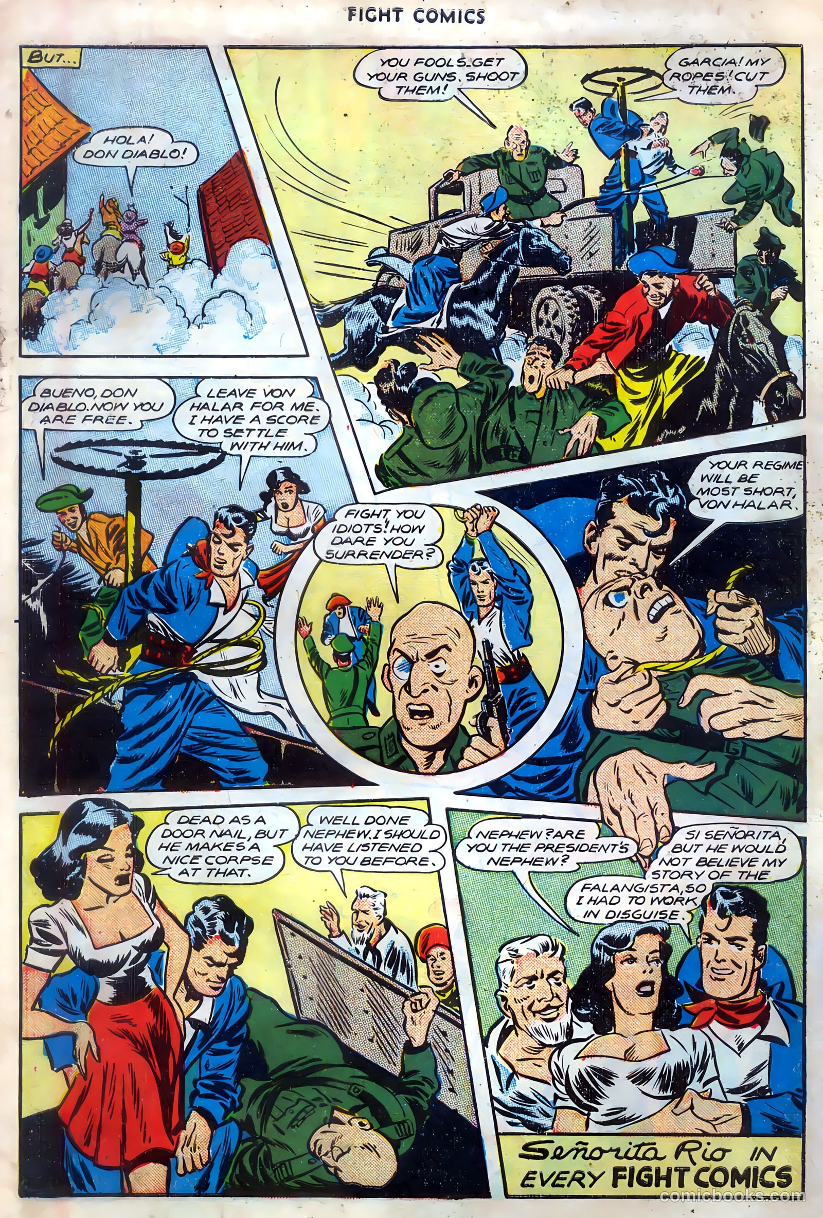 Fight Comics #45 — page 12 of 52