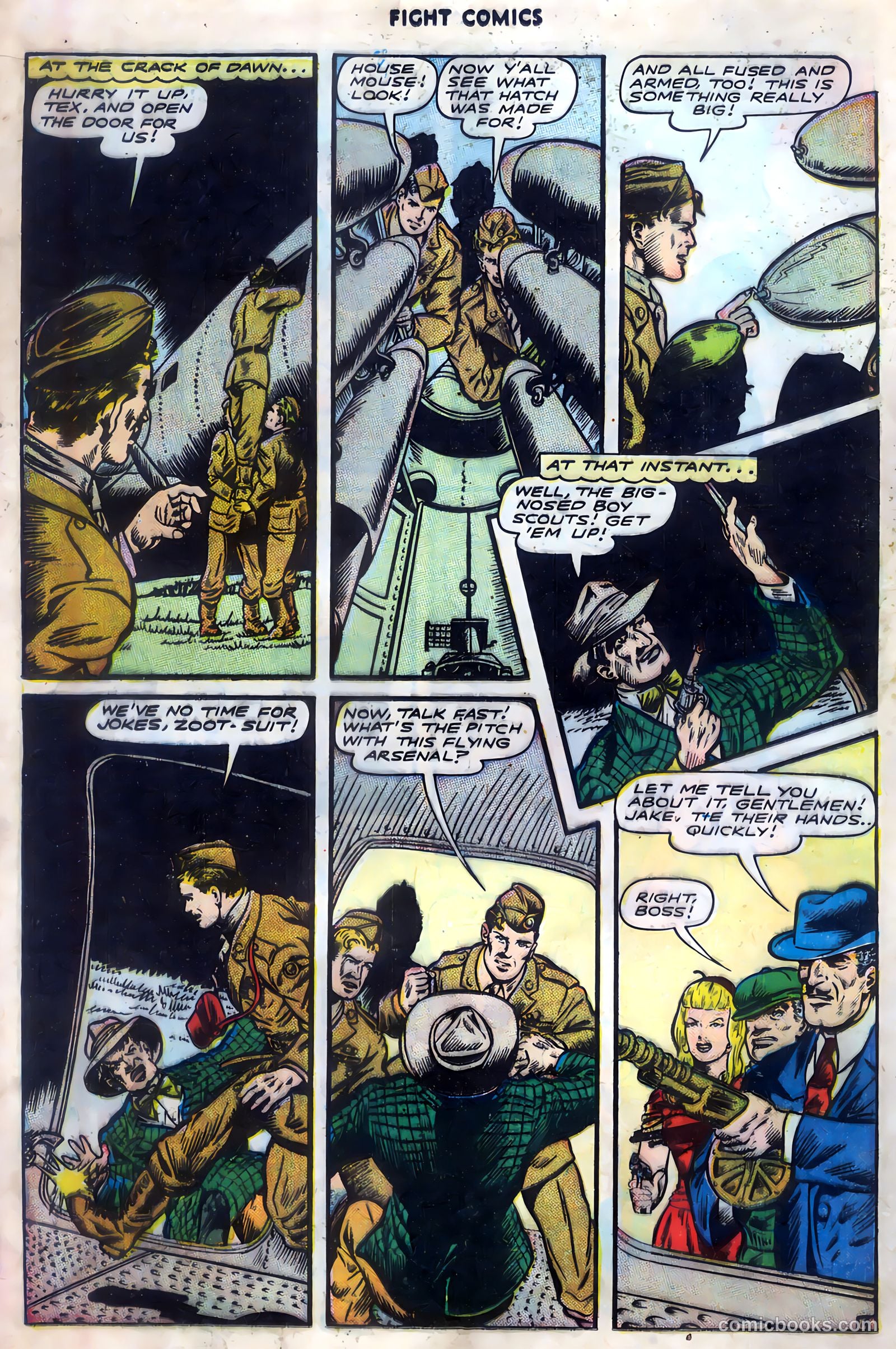 Fight Comics #45 — page 16 of 52