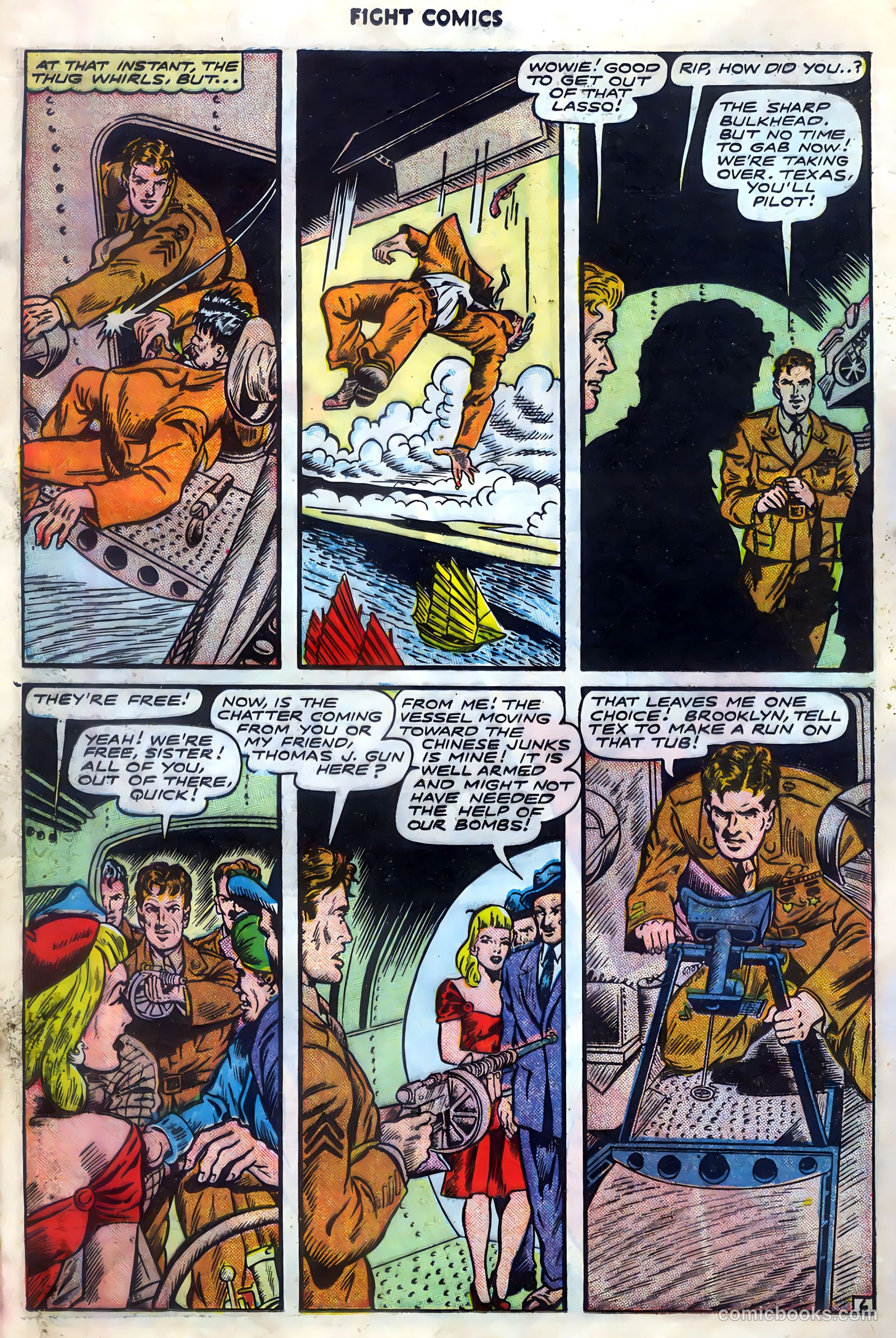 Fight Comics #45 — page 18 of 52