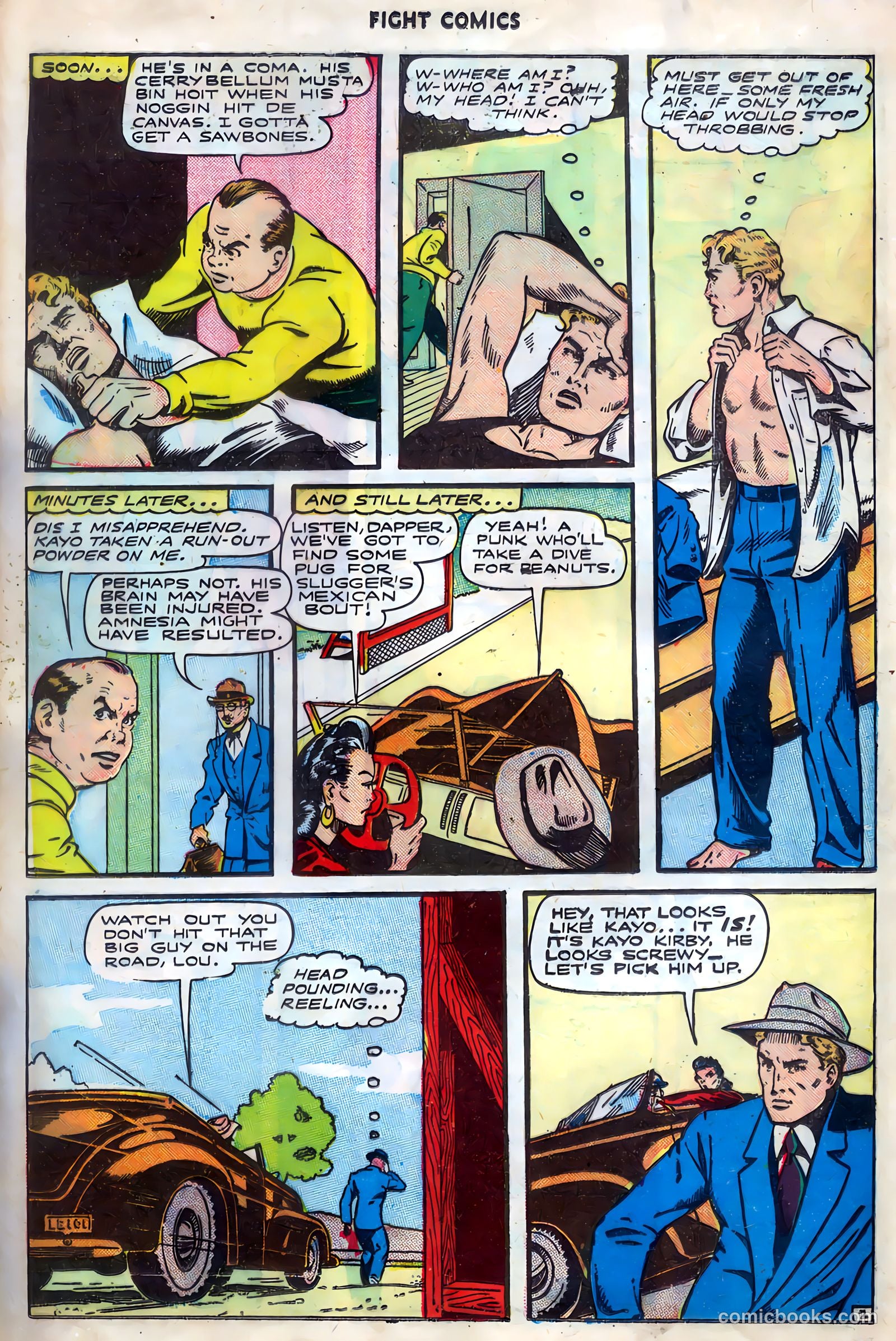 Fight Comics #45 — page 21 of 52