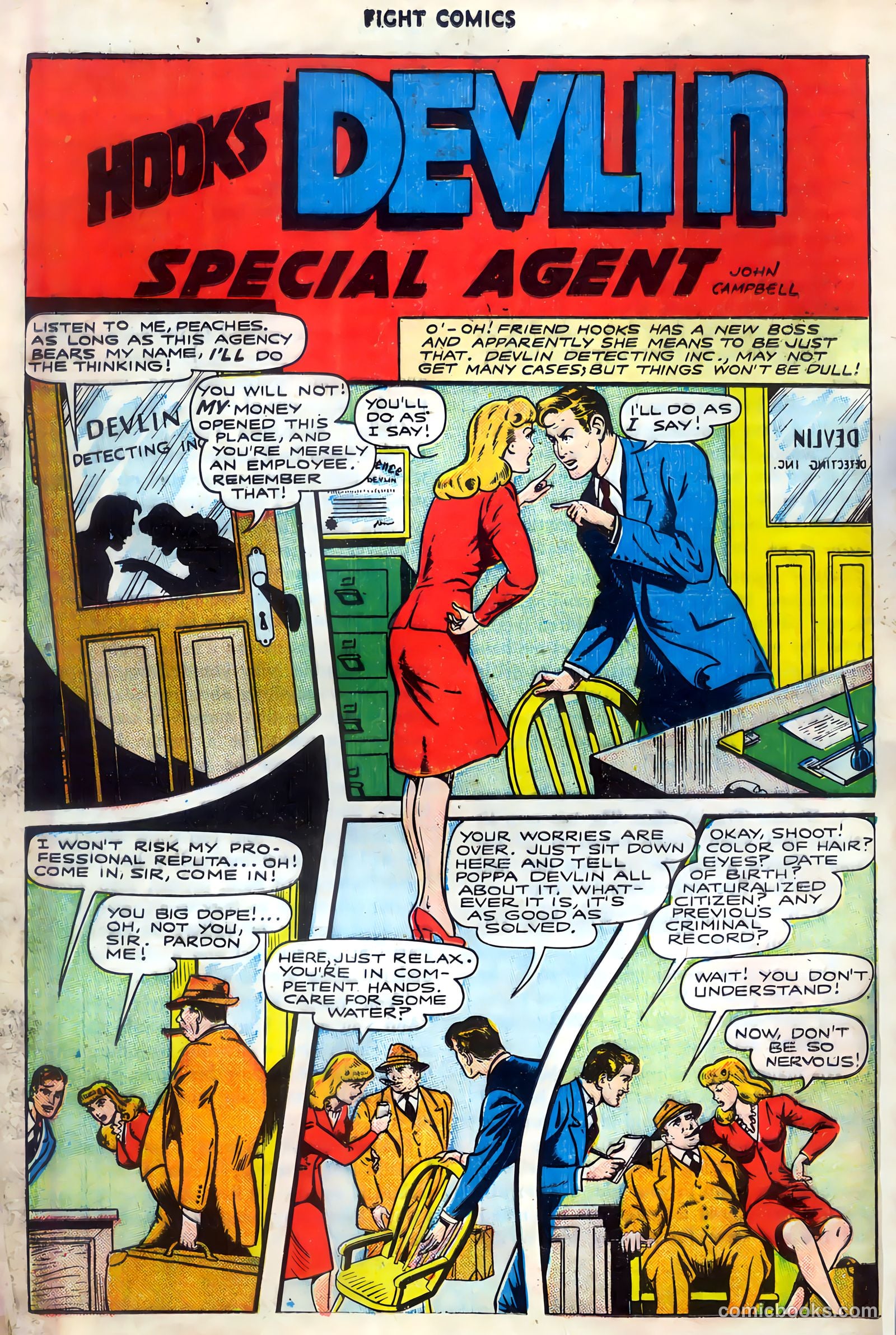 Fight Comics #45 — page 28 of 52