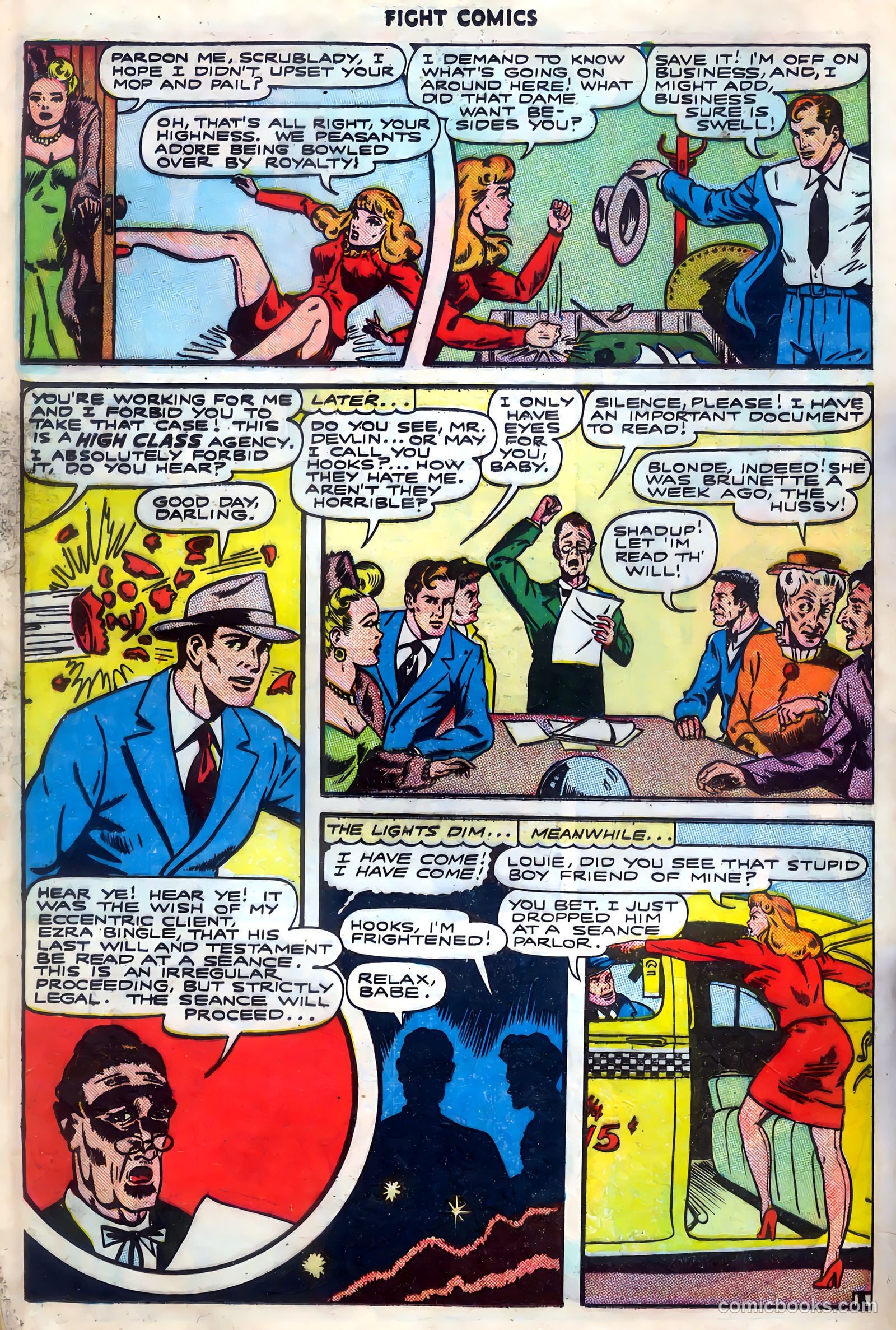 Fight Comics #45 — page 30 of 52