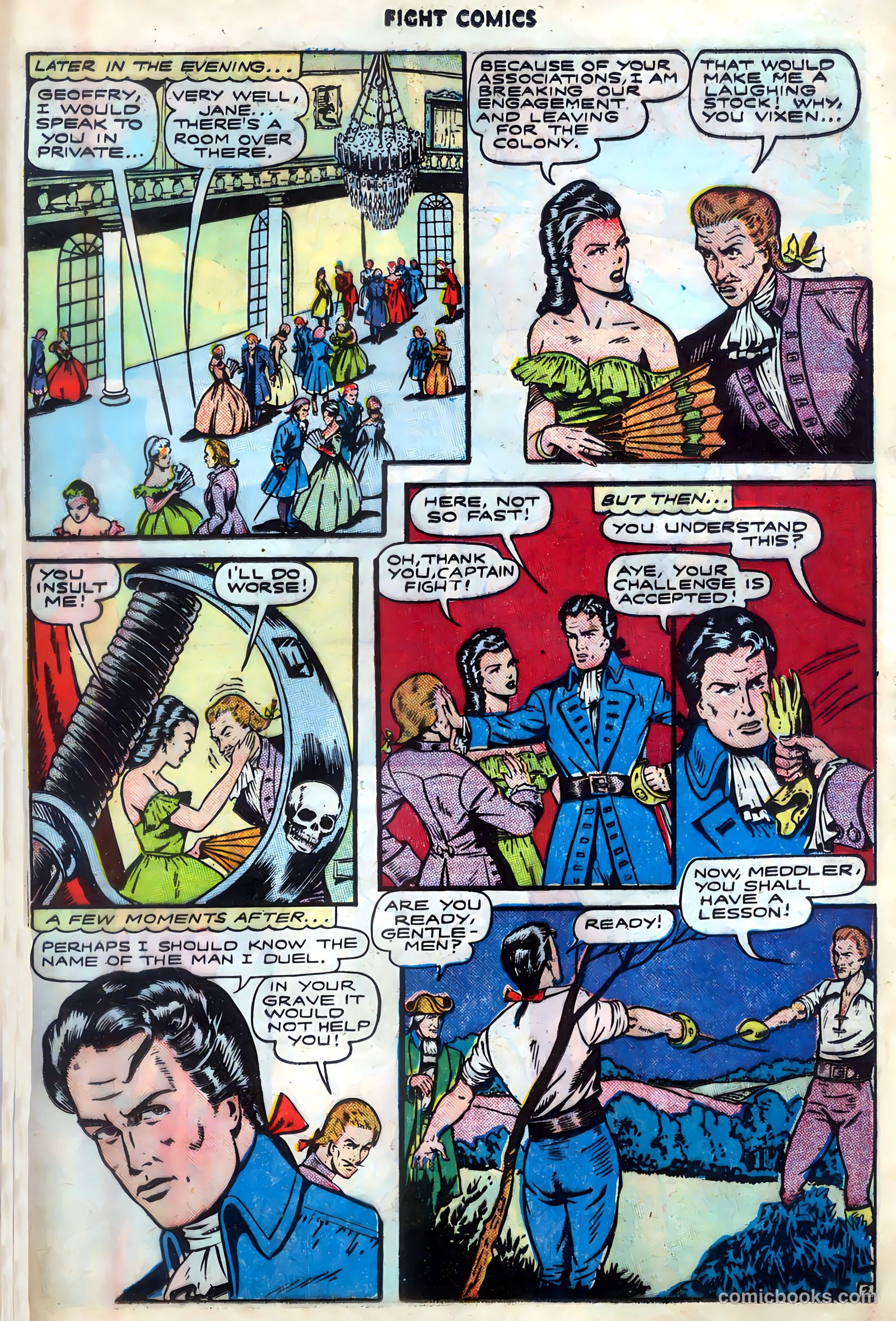 Fight Comics #45 — page 35 of 52
