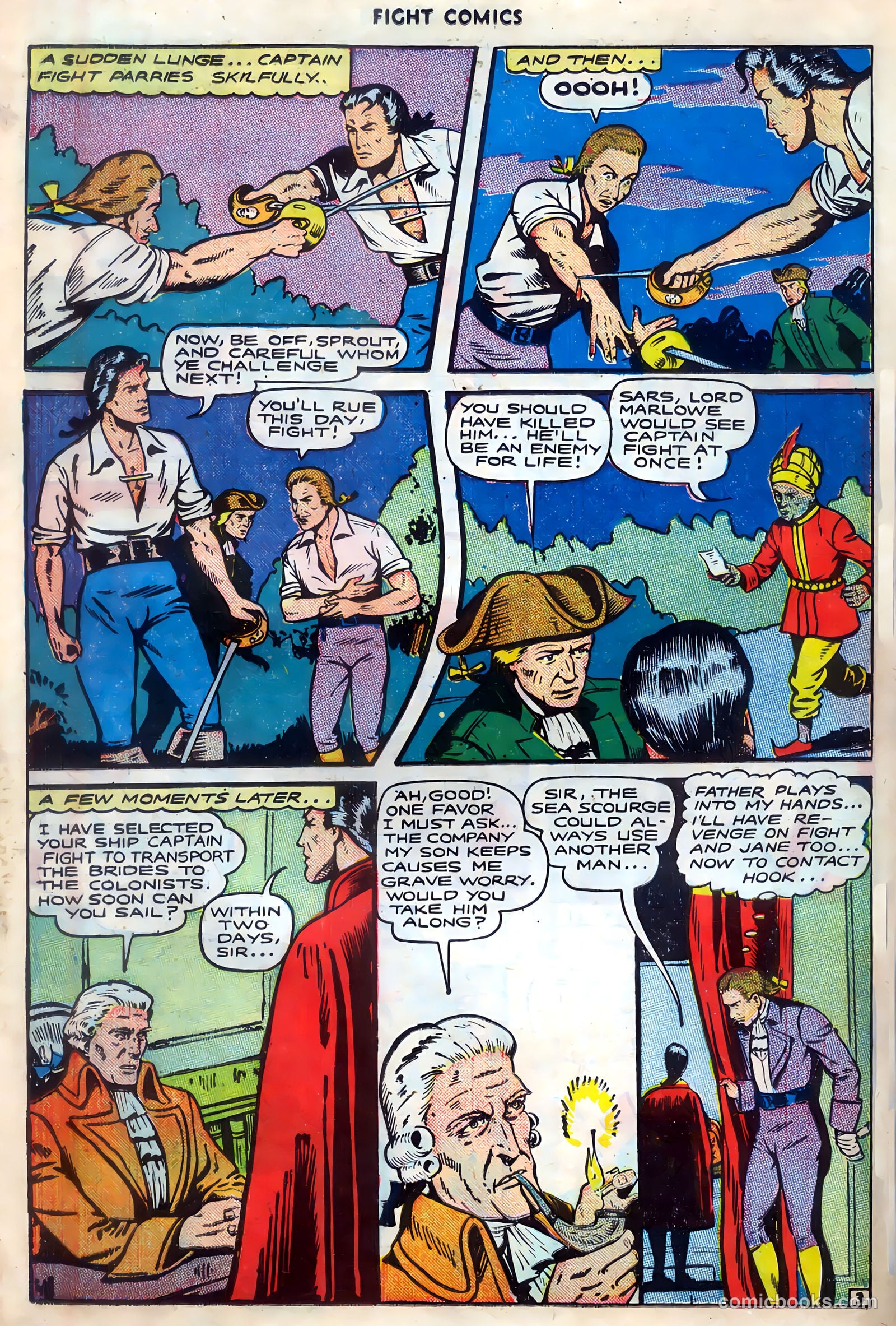 Fight Comics #45 — page 36 of 52
