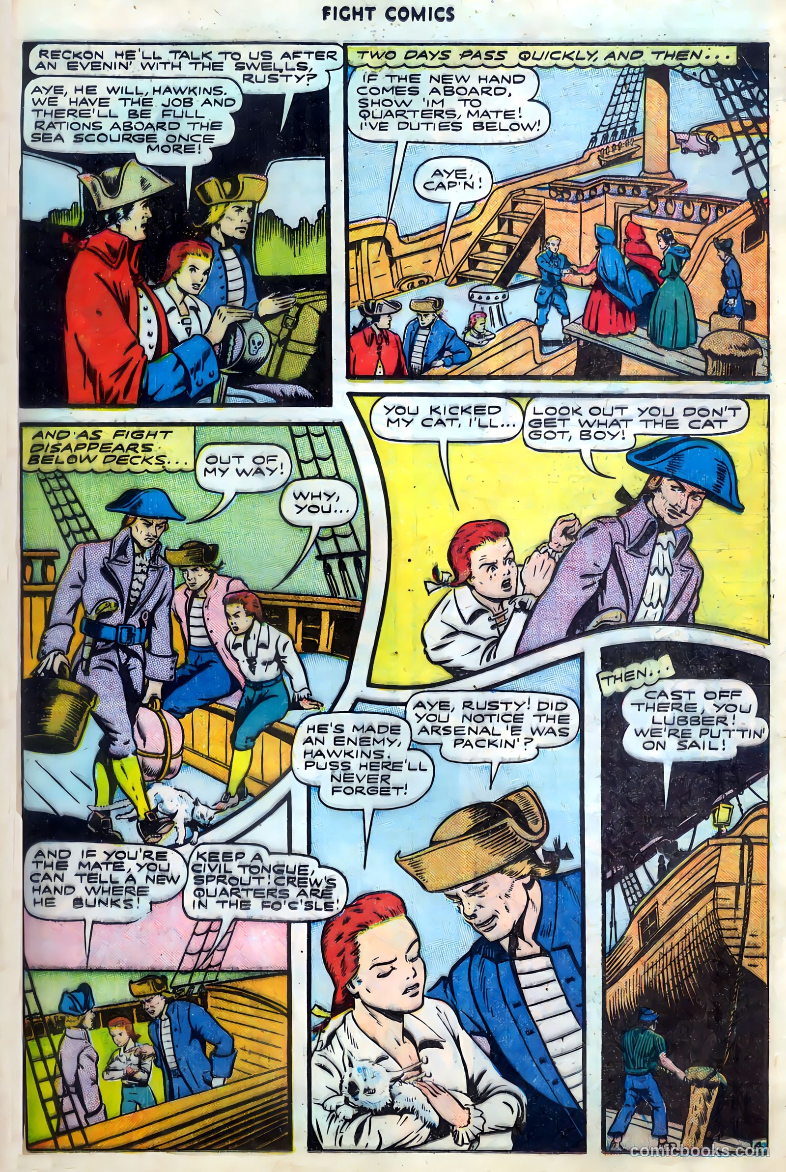Fight Comics #45 — page 37 of 52