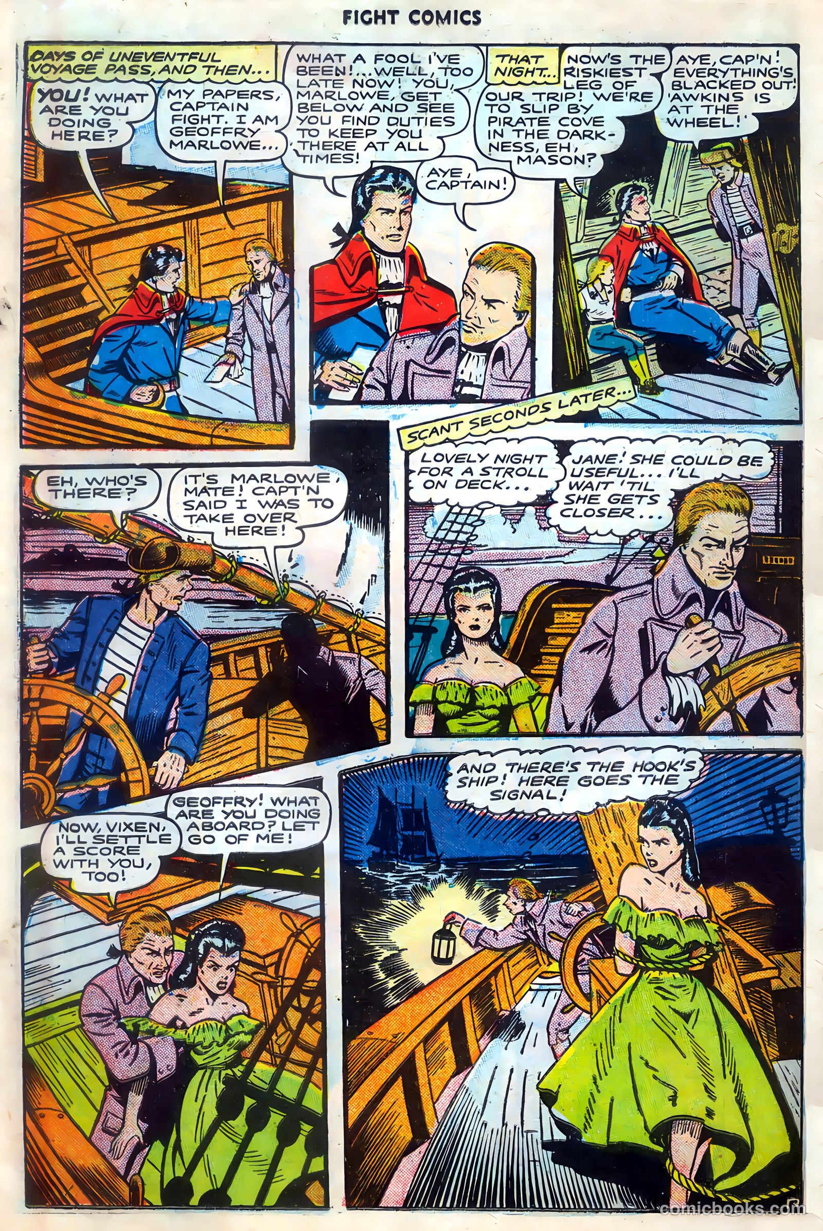 Fight Comics #45 — page 38 of 52
