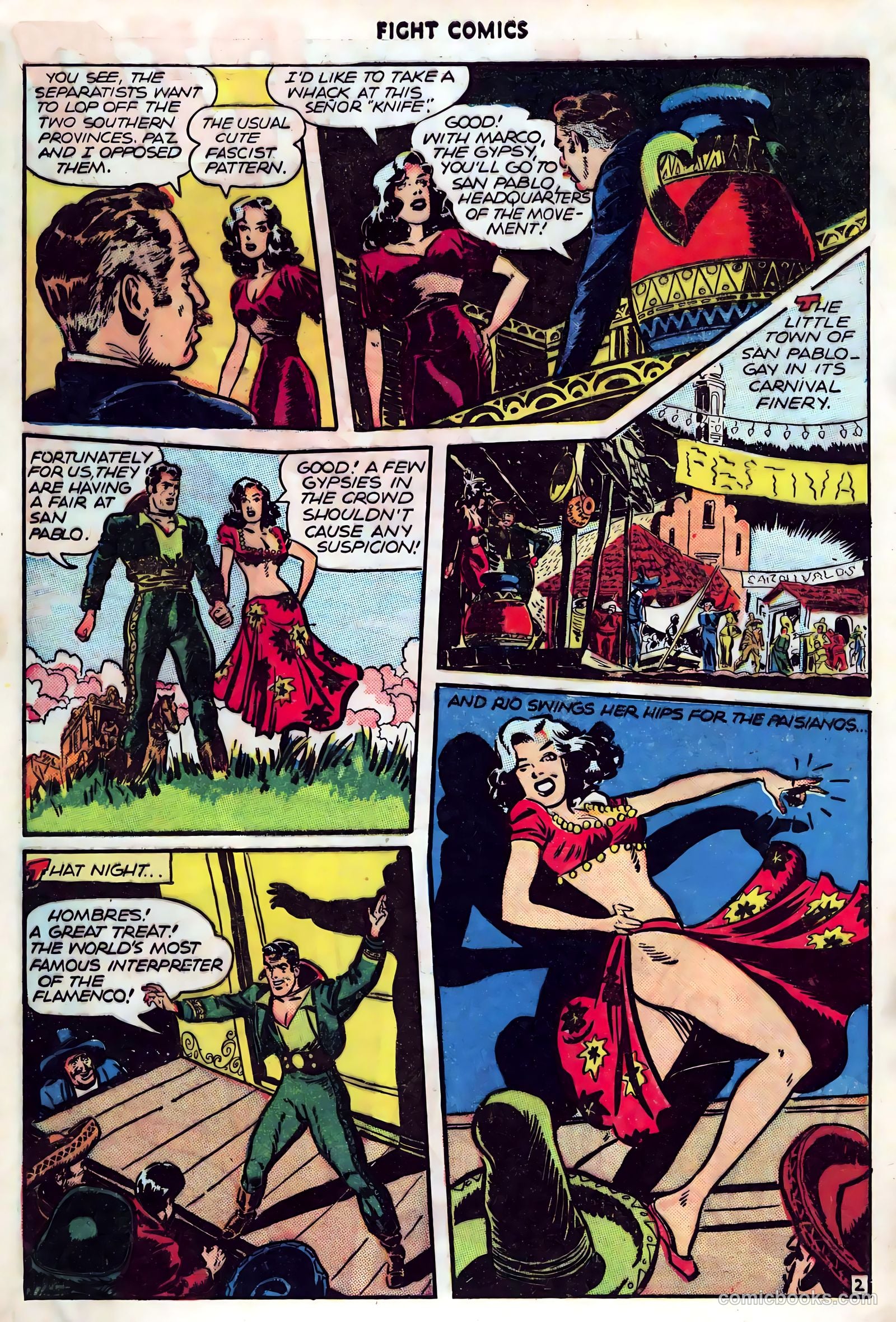 Fight Comics #46 — page 4 of 52