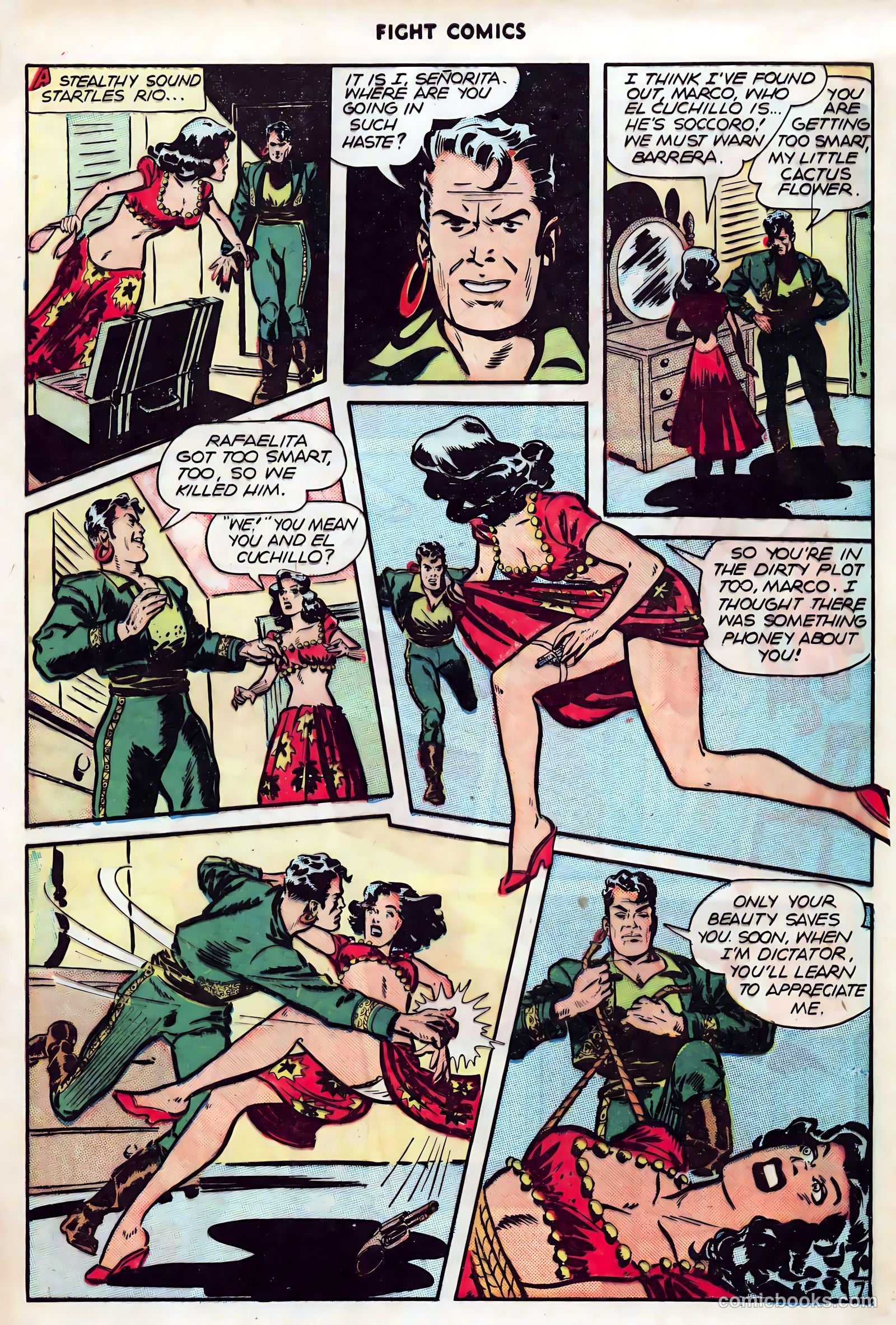 Fight Comics #46 — page 9 of 52